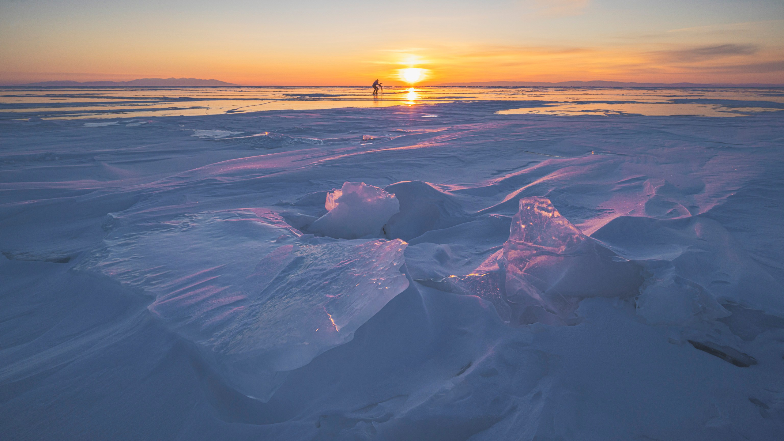 Байкал (март 2021). Фотограф Сергей Танков