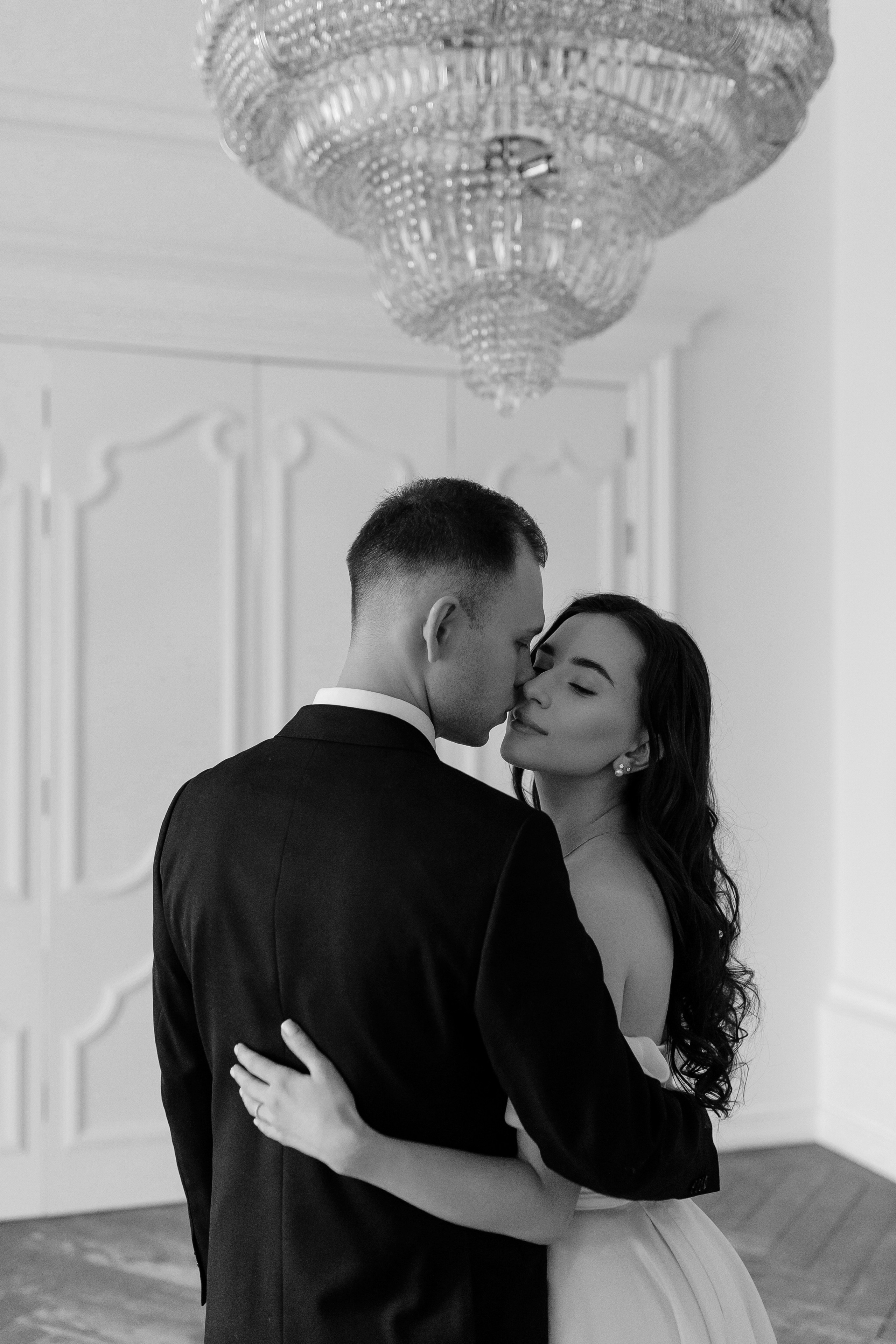 свадебная фотосессия в студии в Москве