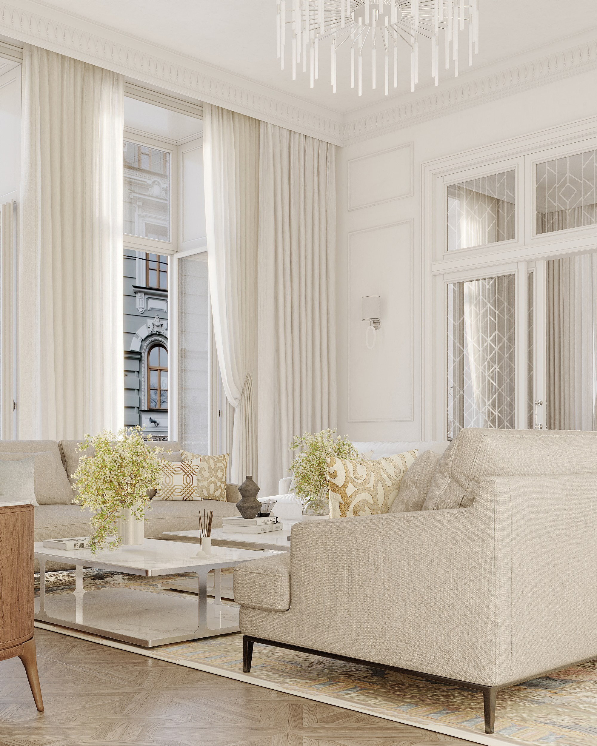 Четырехкомнатная квартира в Москве. 3D визуализатор в Москве Сердюк Владислав