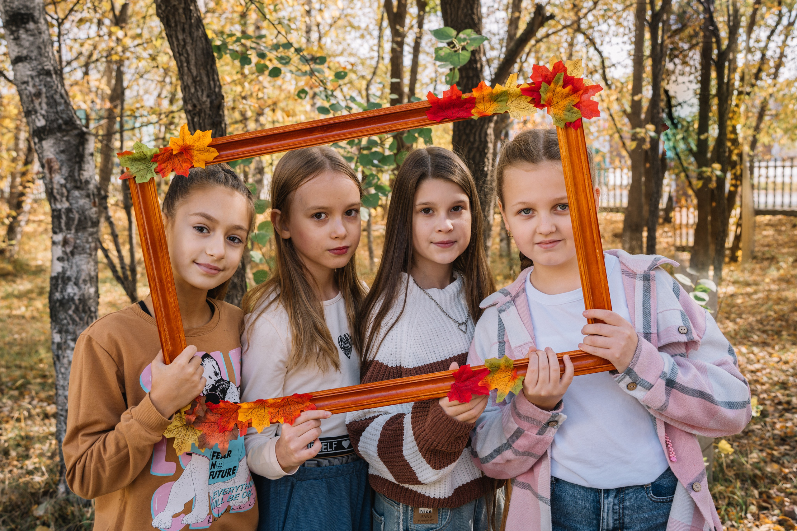 4 класс осенняя Фотосессия. Творческое объединение "Выпускник"