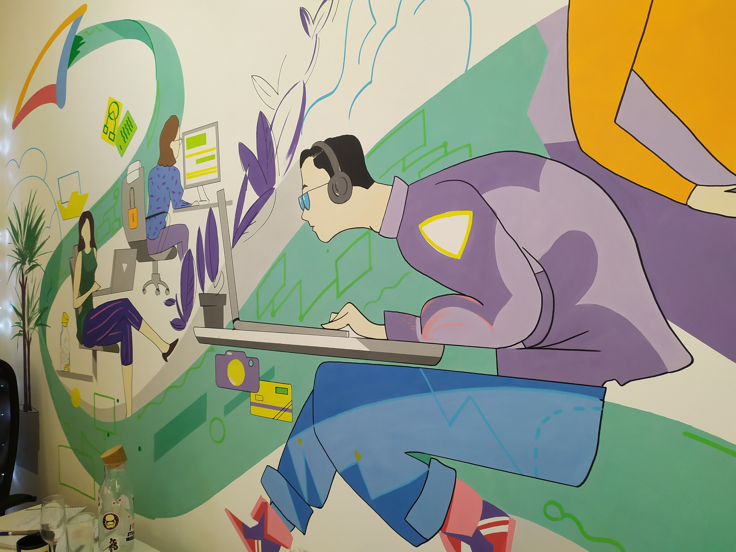 Художественная роспись интерьров. Художественная роспись стен и фасадов в Минске и Беларуси