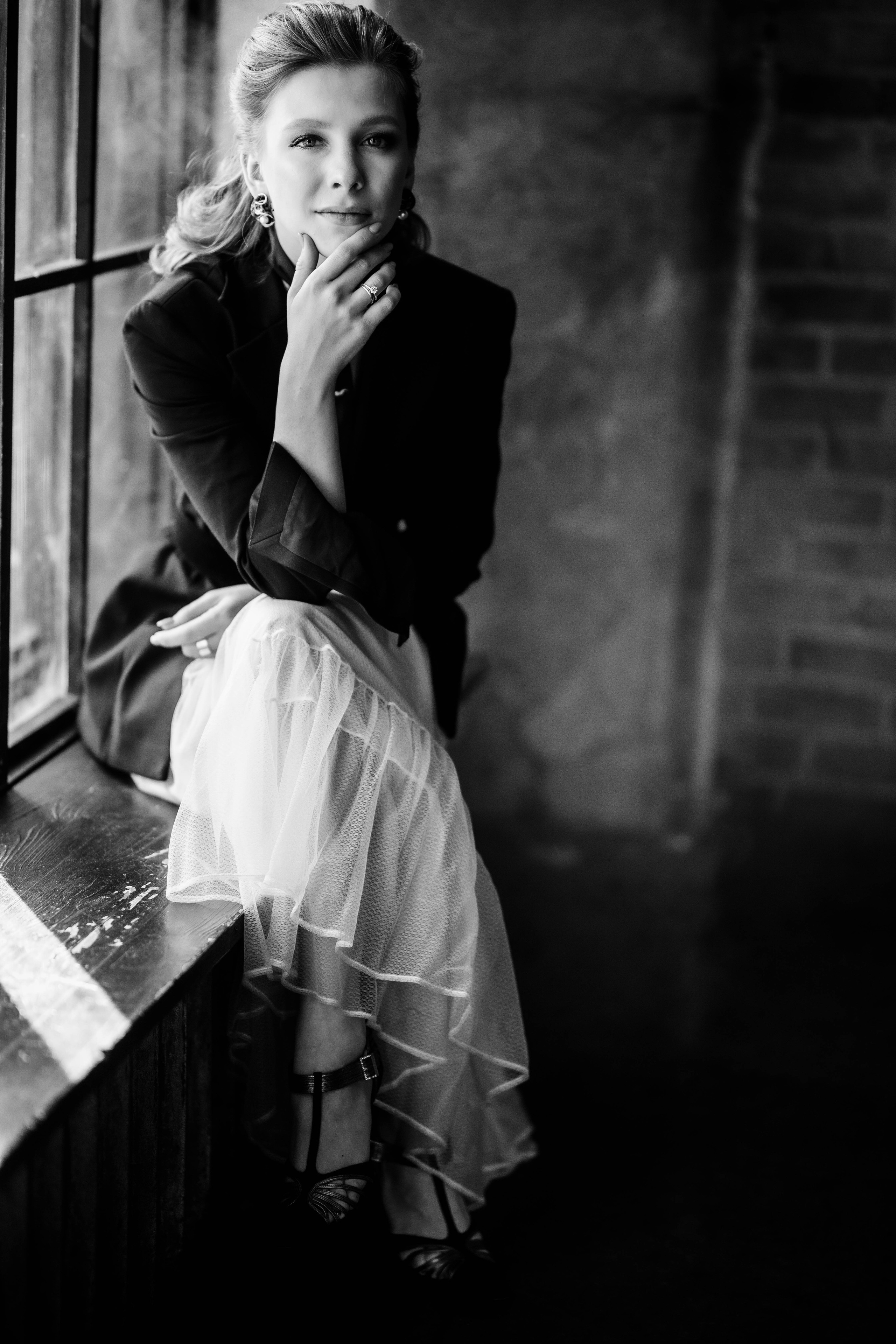 ЧБ Фотограф Ольга Лесли