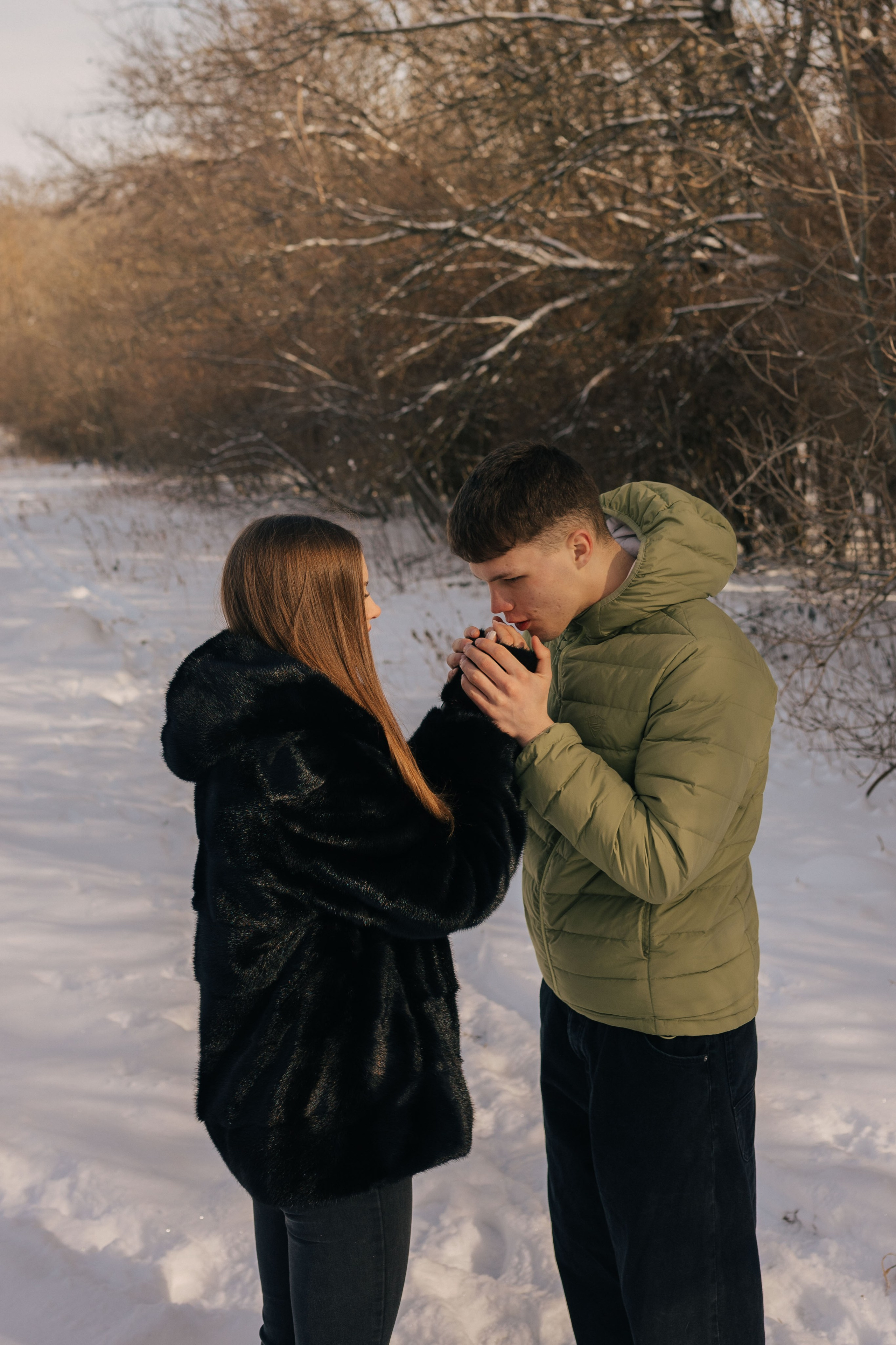 Даня и Варя зимняя история. Фотограф в Ставрополе Svetlana Matveeva