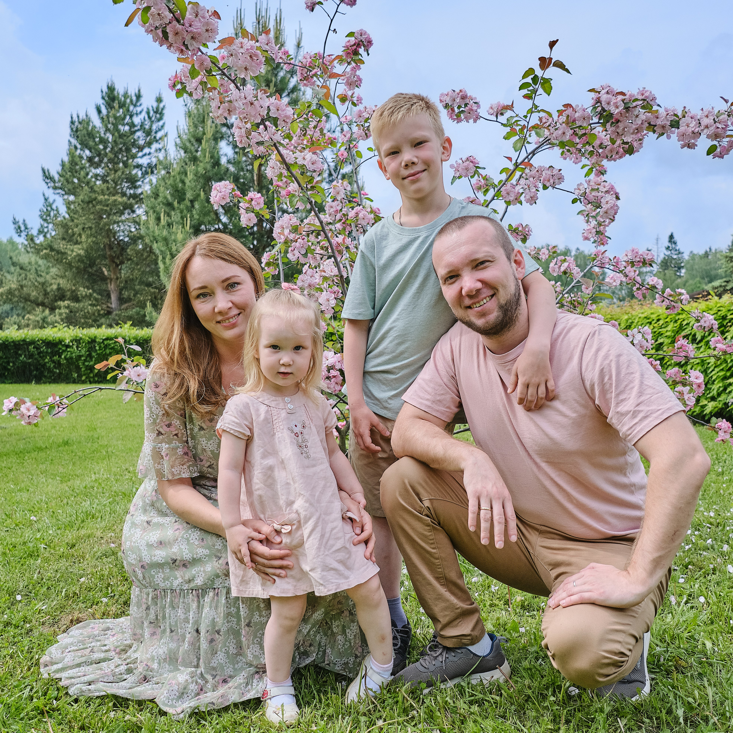 Семейная съёмка (Репортаж)