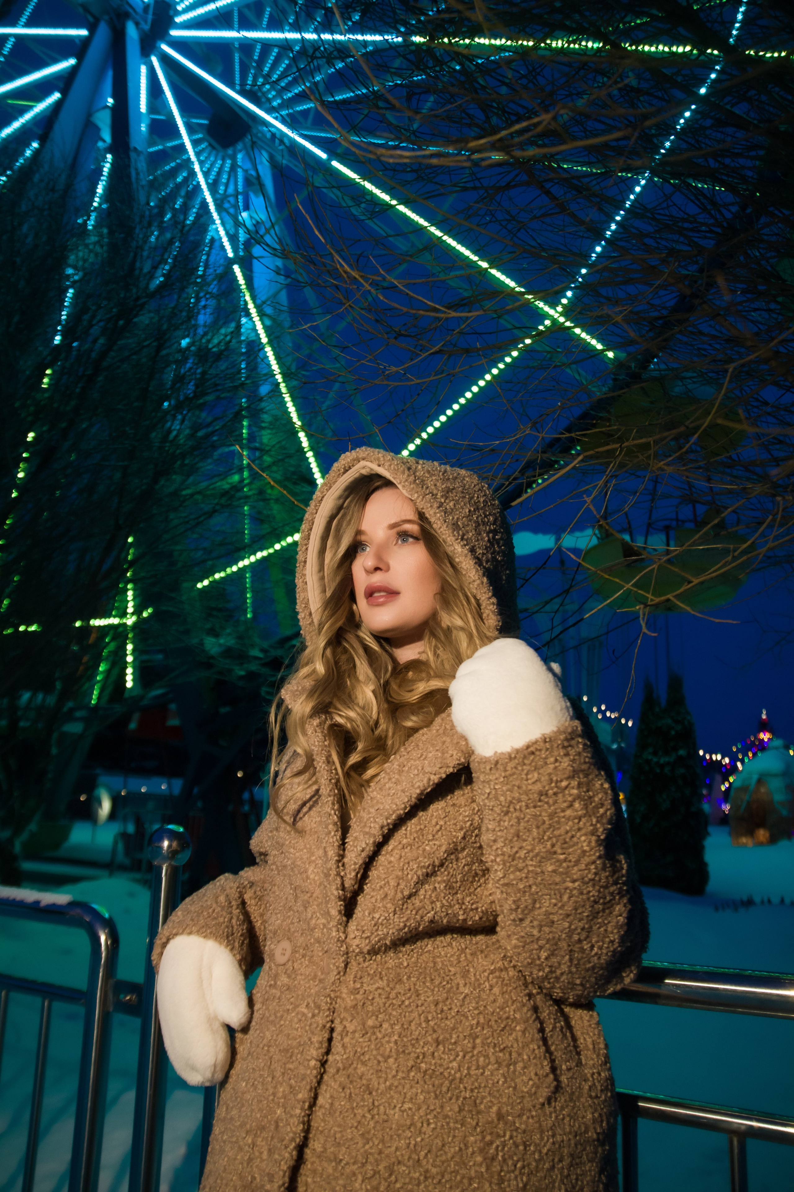 Морозный день. Женский портрет и немного больше в Санкт-Петербурге