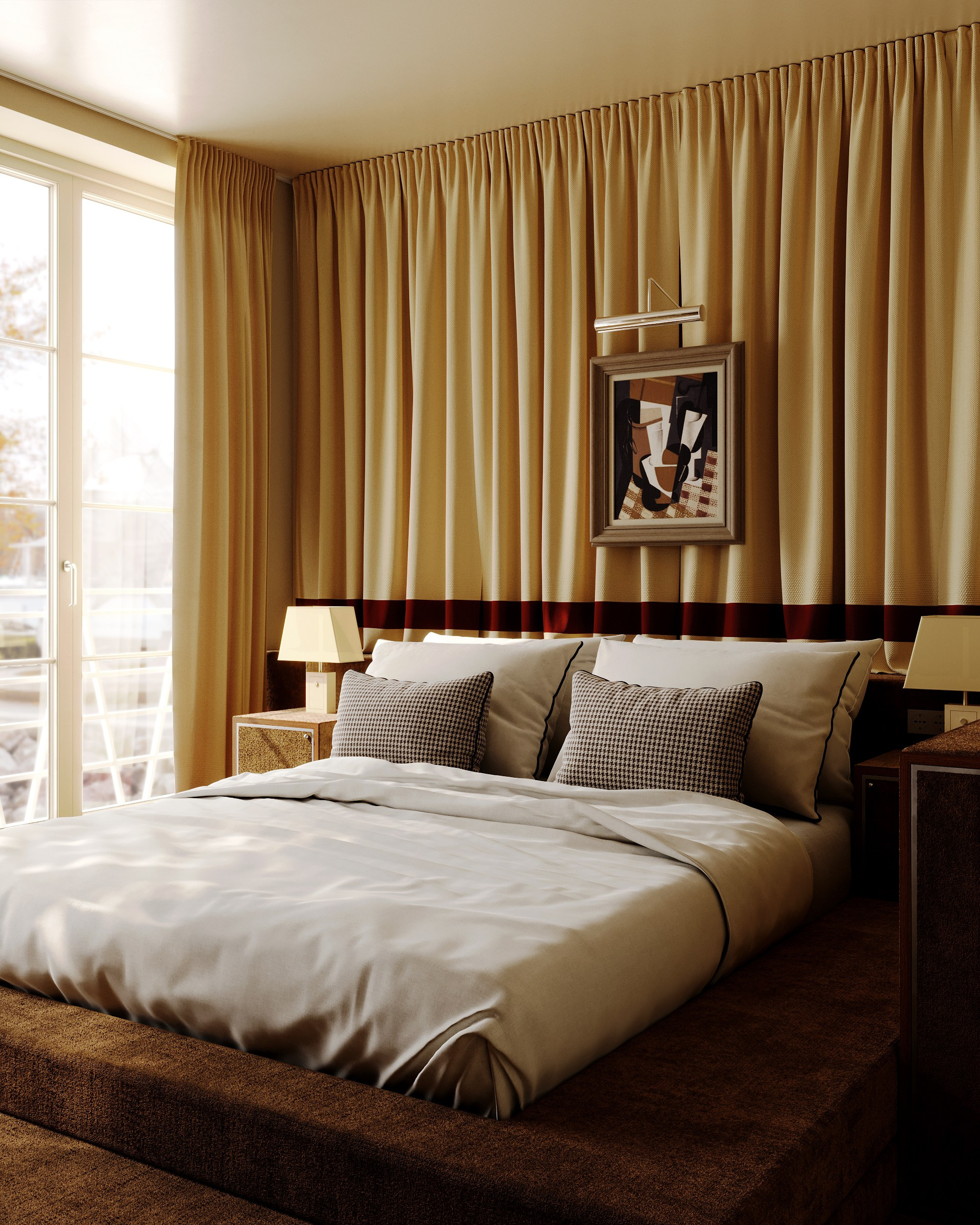 Hotel cinabre | по референсу. 3D визуализатор Екатерина Минакова