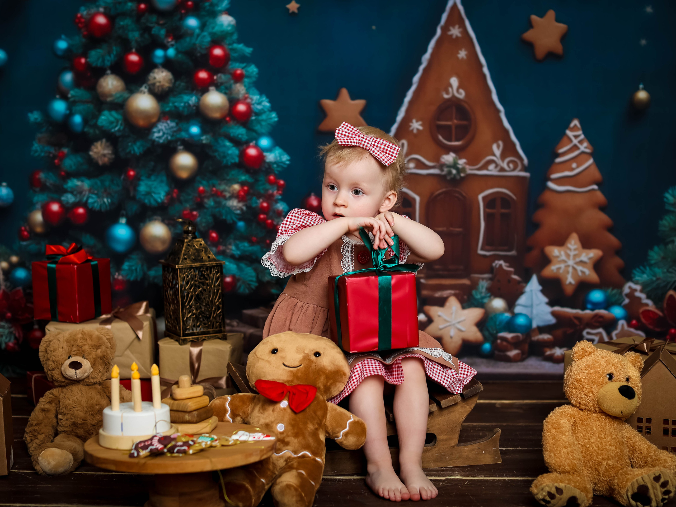 Новогодняя фотосессия на годик, два и три!. Семейный и детский фотограф Москва Елена Екимова 8926-895-38-86
