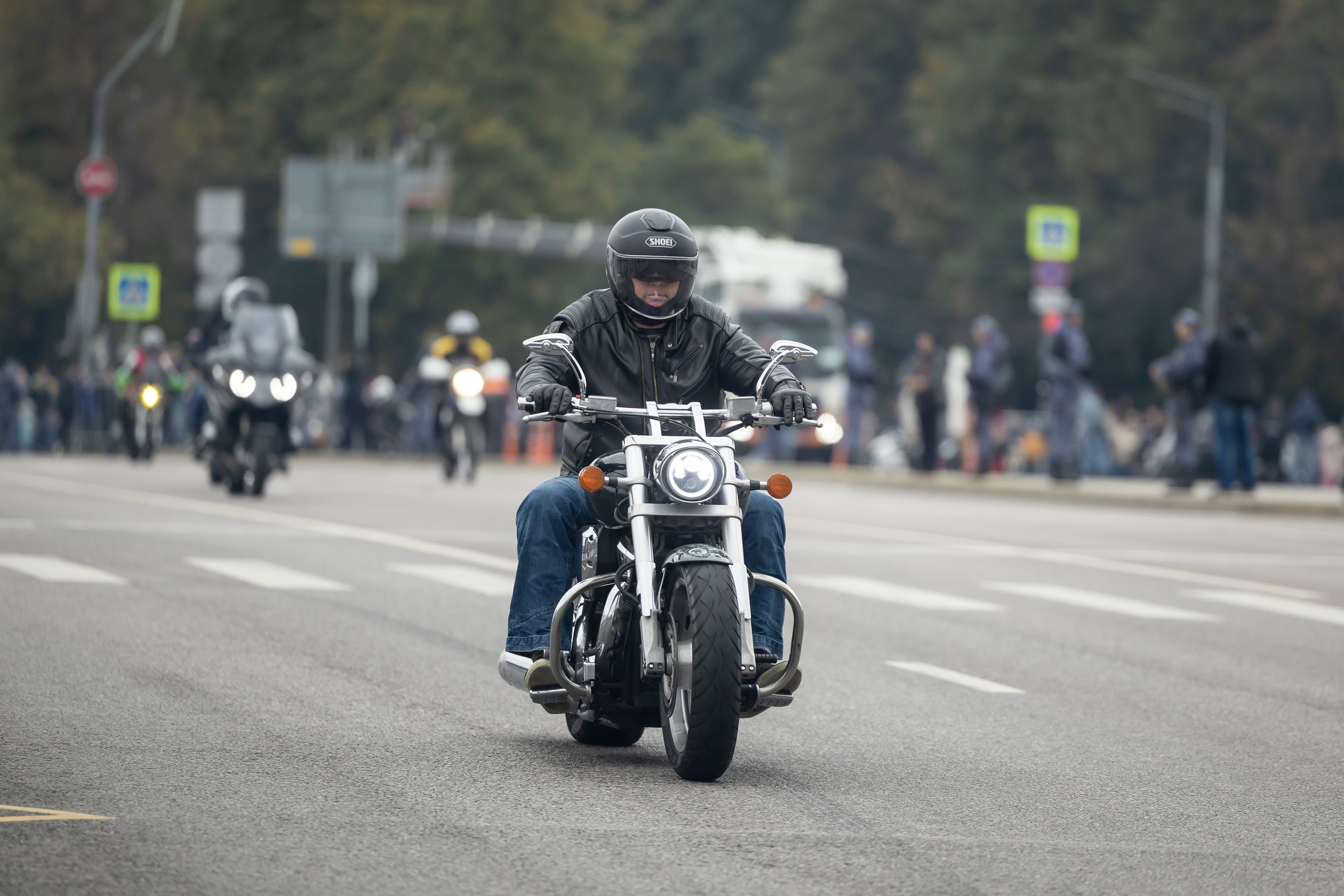 13-й Московский Мотофестиваль. Фотограф Владимир Охрименко