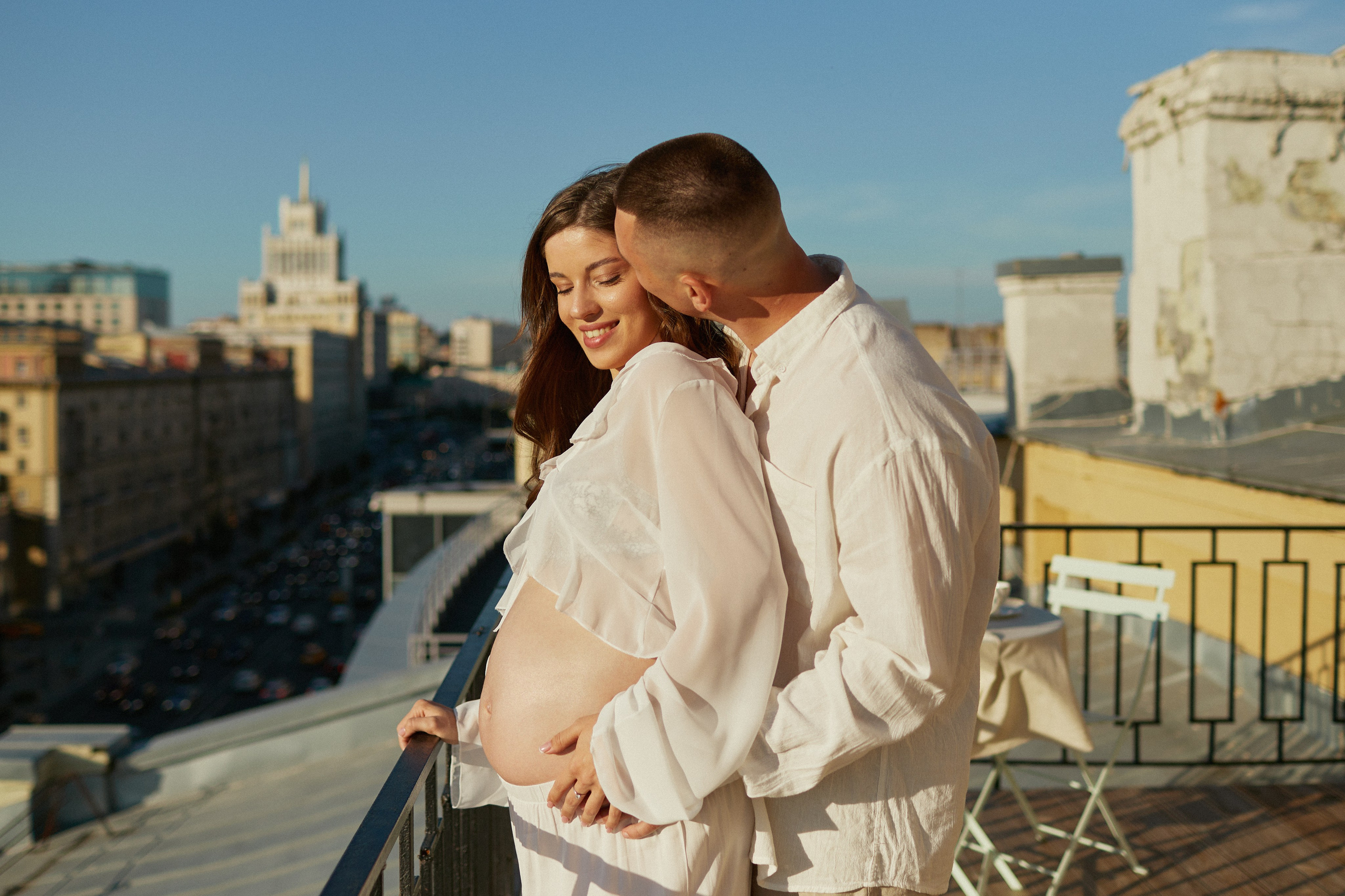 Любовь на крыше. Свадебный фотограф Москва Татьяна Кундельчук