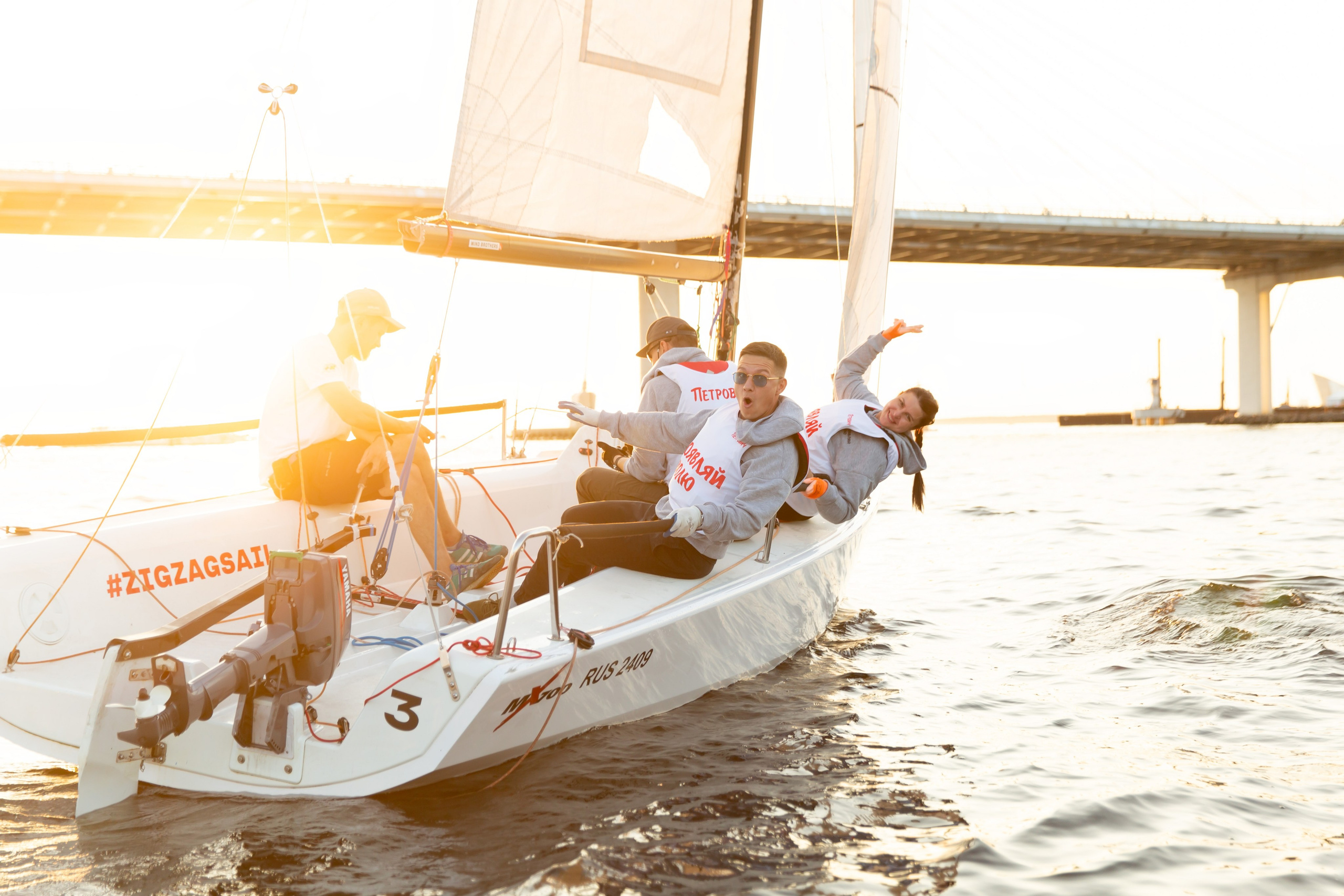 Яхтинг для «Петровича». Снимаю съемки