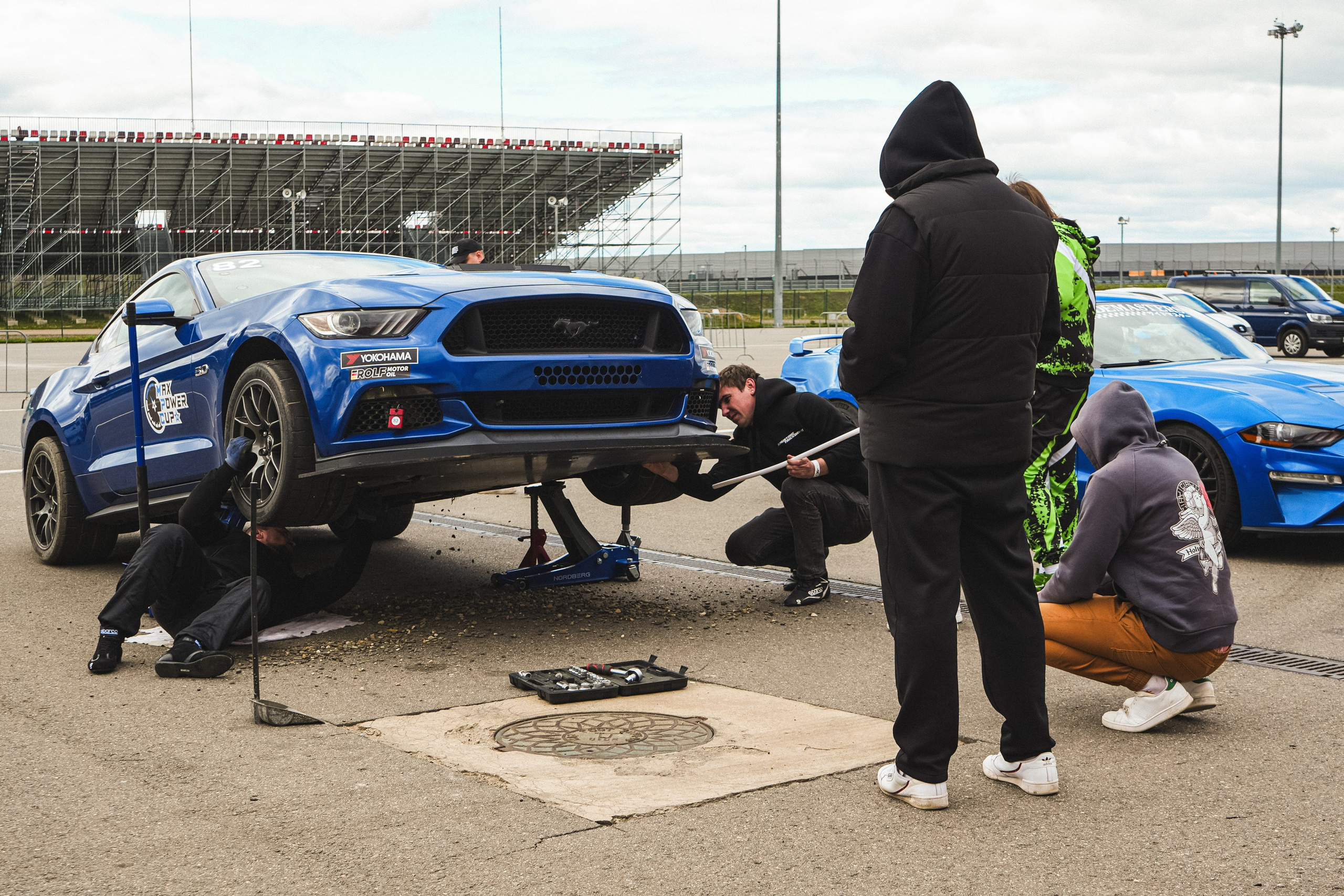 Mustang track days. Автомобильный фотограф Шакая Кирилл