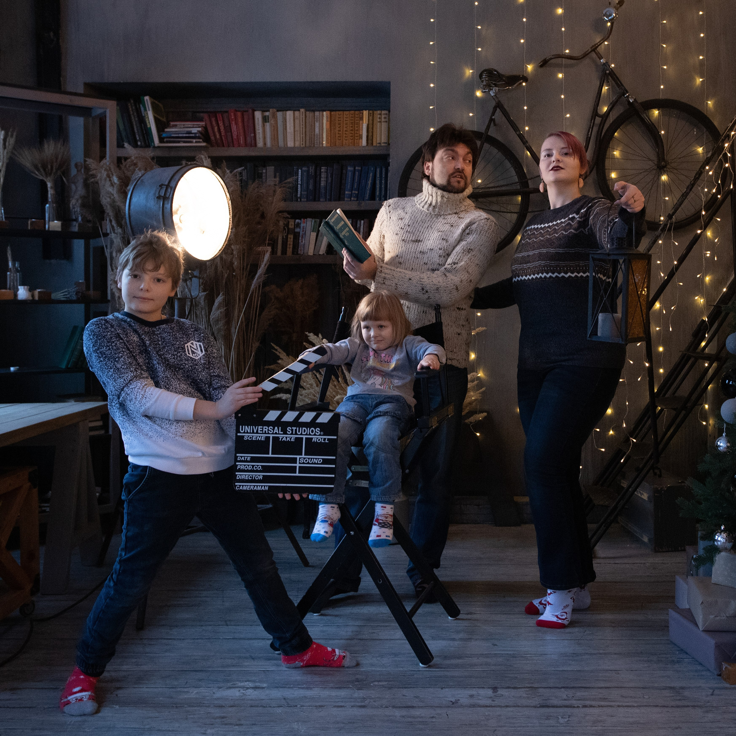 Фотосессии Быковых. Необычные портретные фотосессии под ключ в Москве