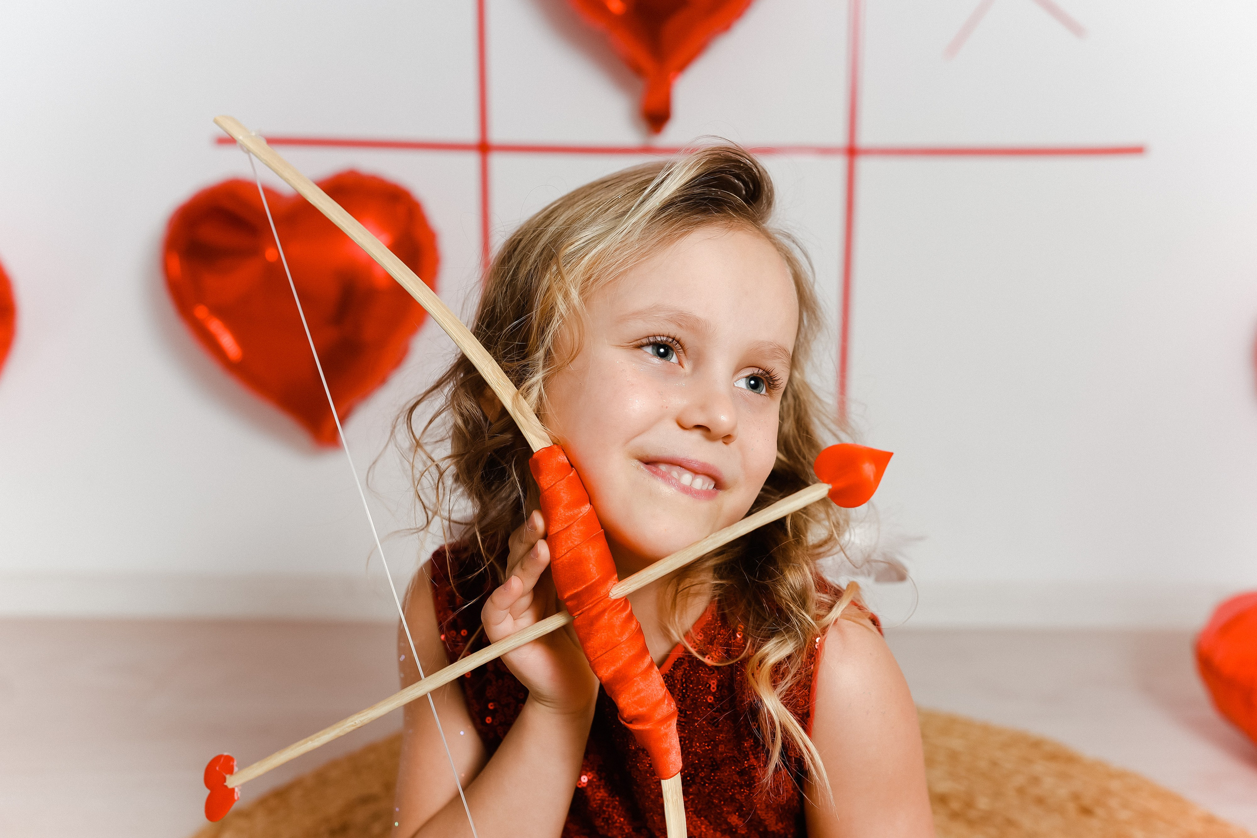 Сердечки. Фотограф новорожденных и детский фотограф в Екатеринбурге Ксени