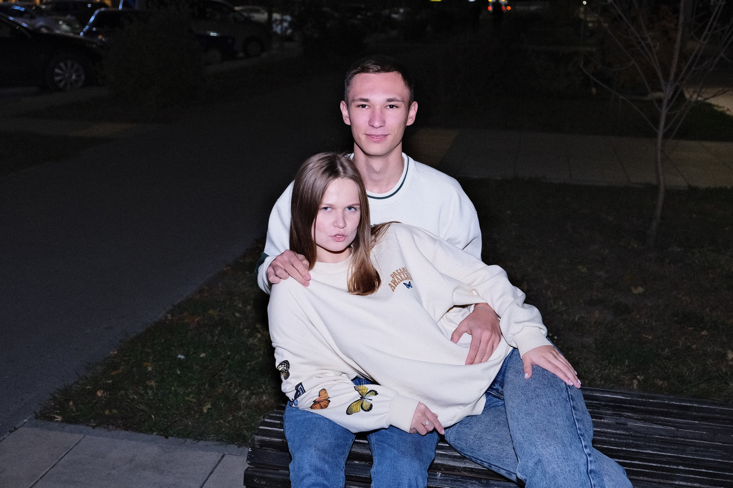 Прогулочная для Лизы и Славы. Фотограф и видеограф в Омск/Москва Сащенко Лера