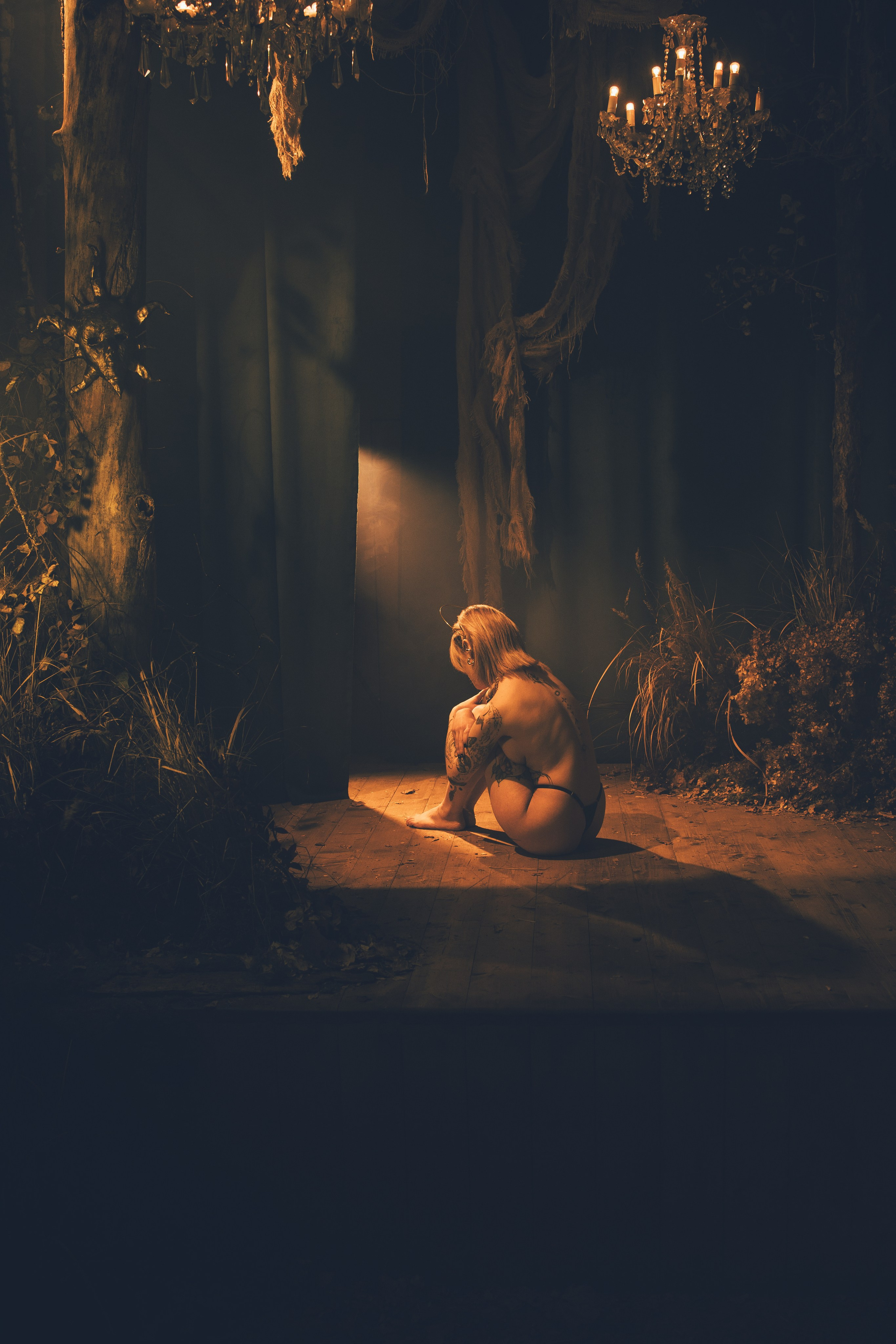 Blæk sʌn ˈθɪətə. Фото-художник