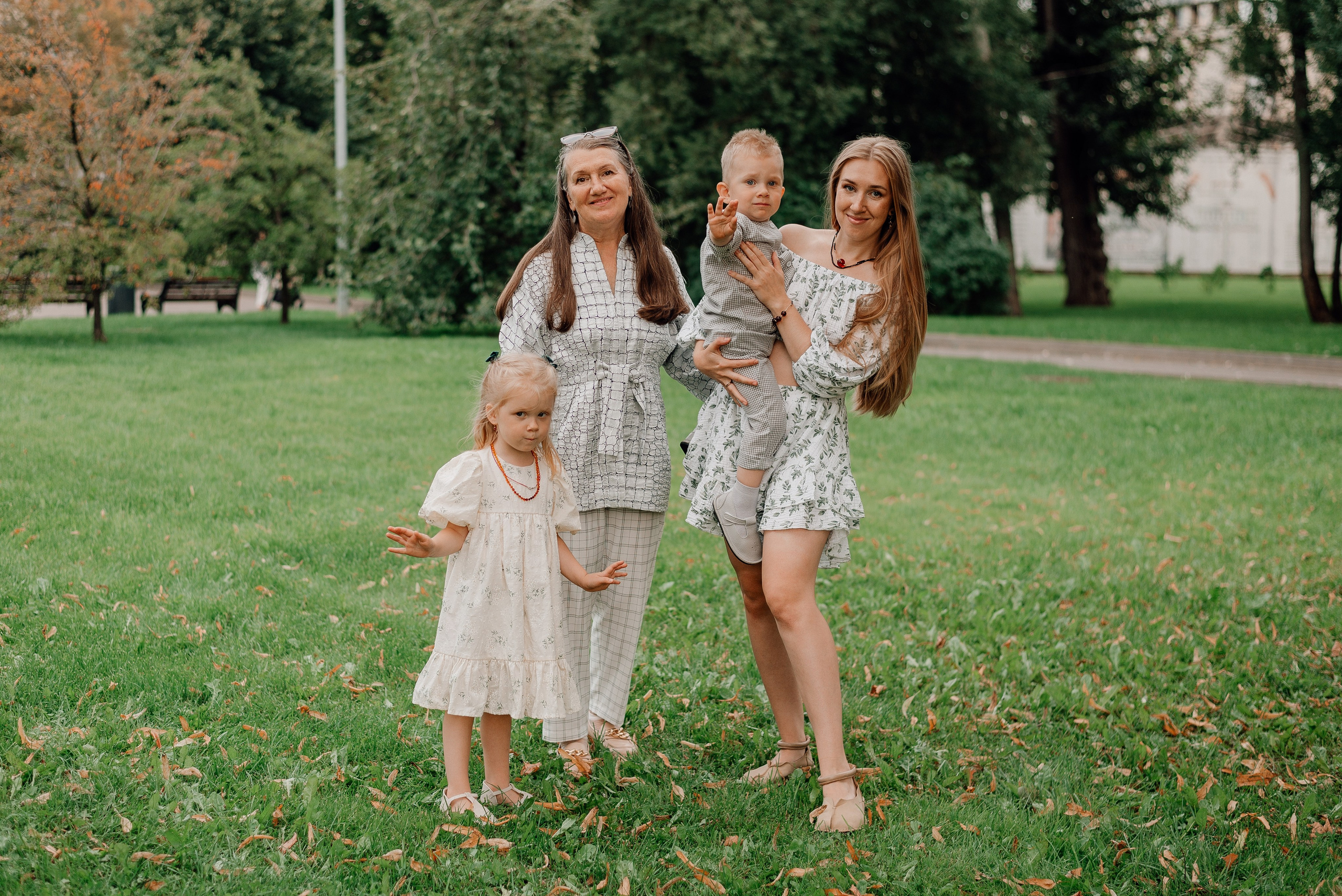 Выскубовы, Парк Горького. Семейный и детский фотограф Иваново Ксения Азаренкова