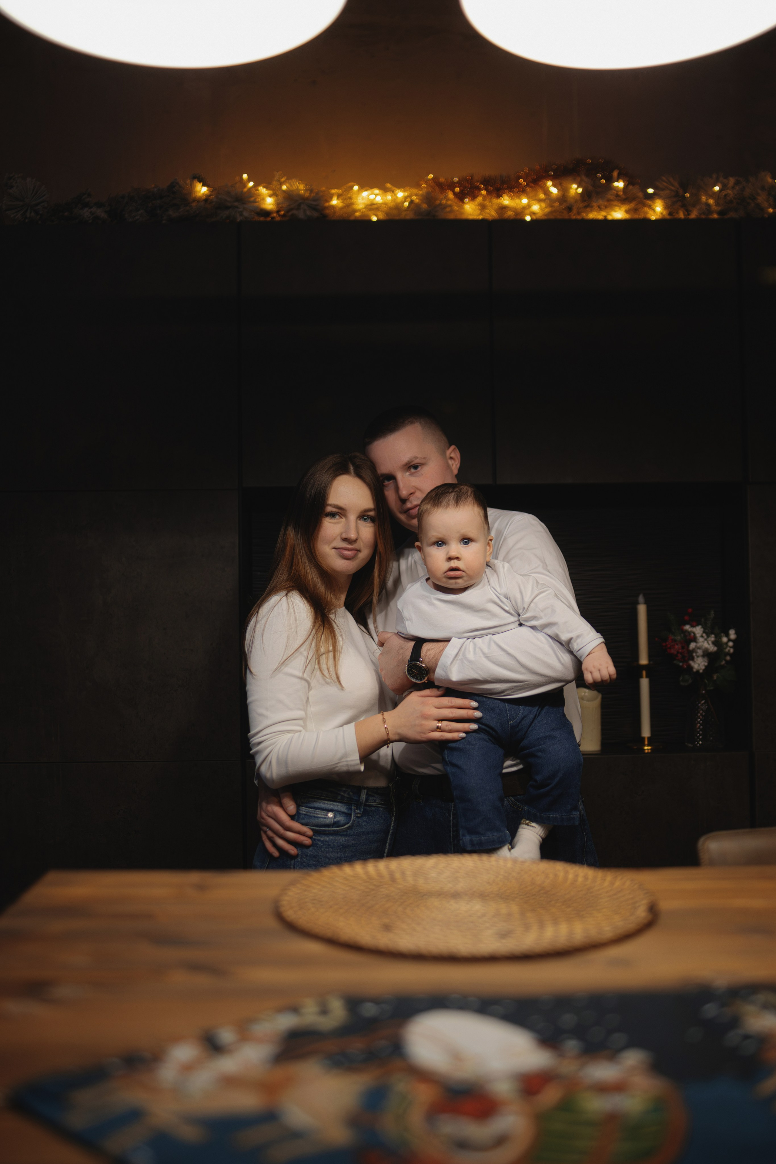 Семейная новогодняя фотосессия в пижамах. Семейный фотограф в Москве 📸