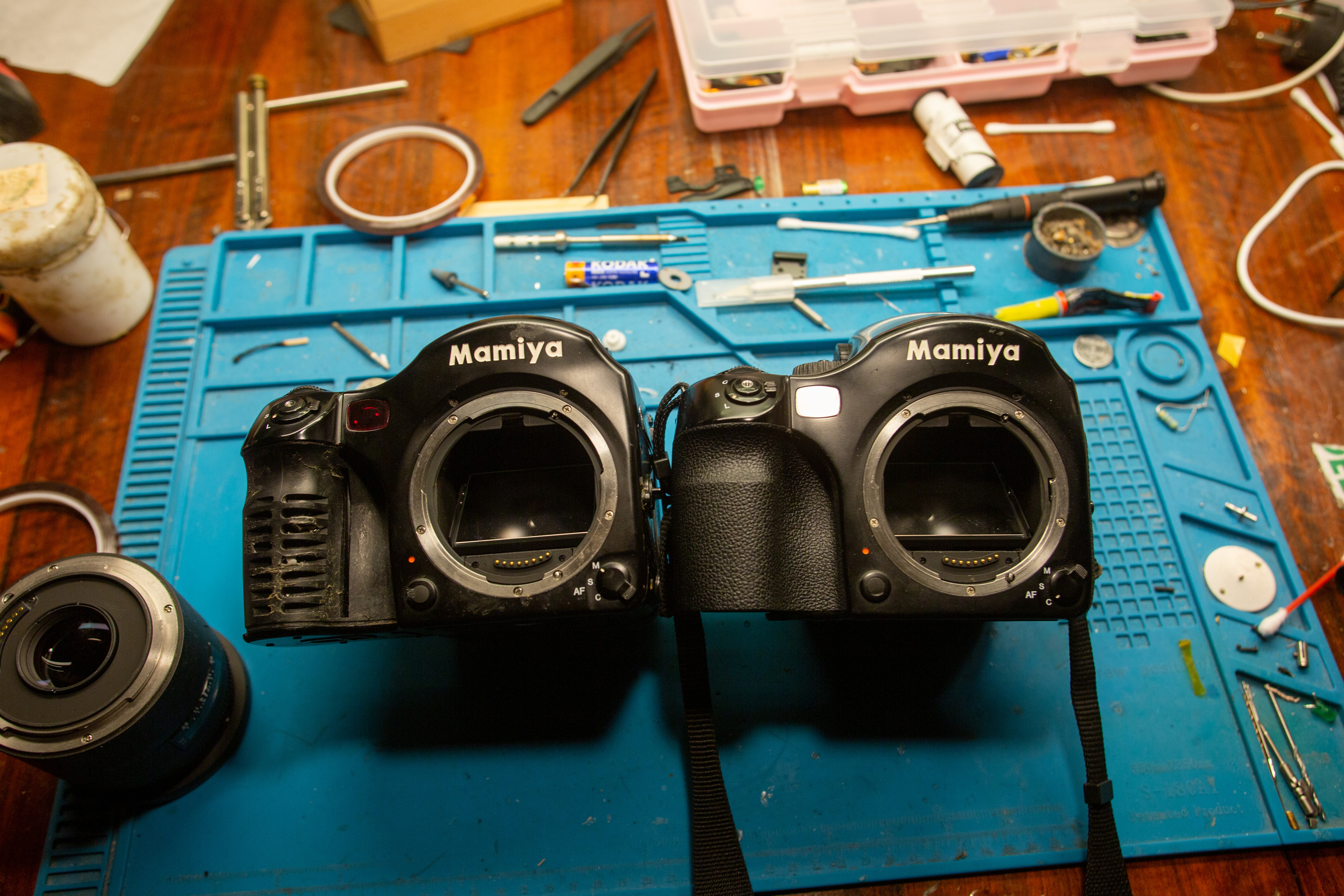 Ремонт Mamiya в Москве, Санкт петербурге