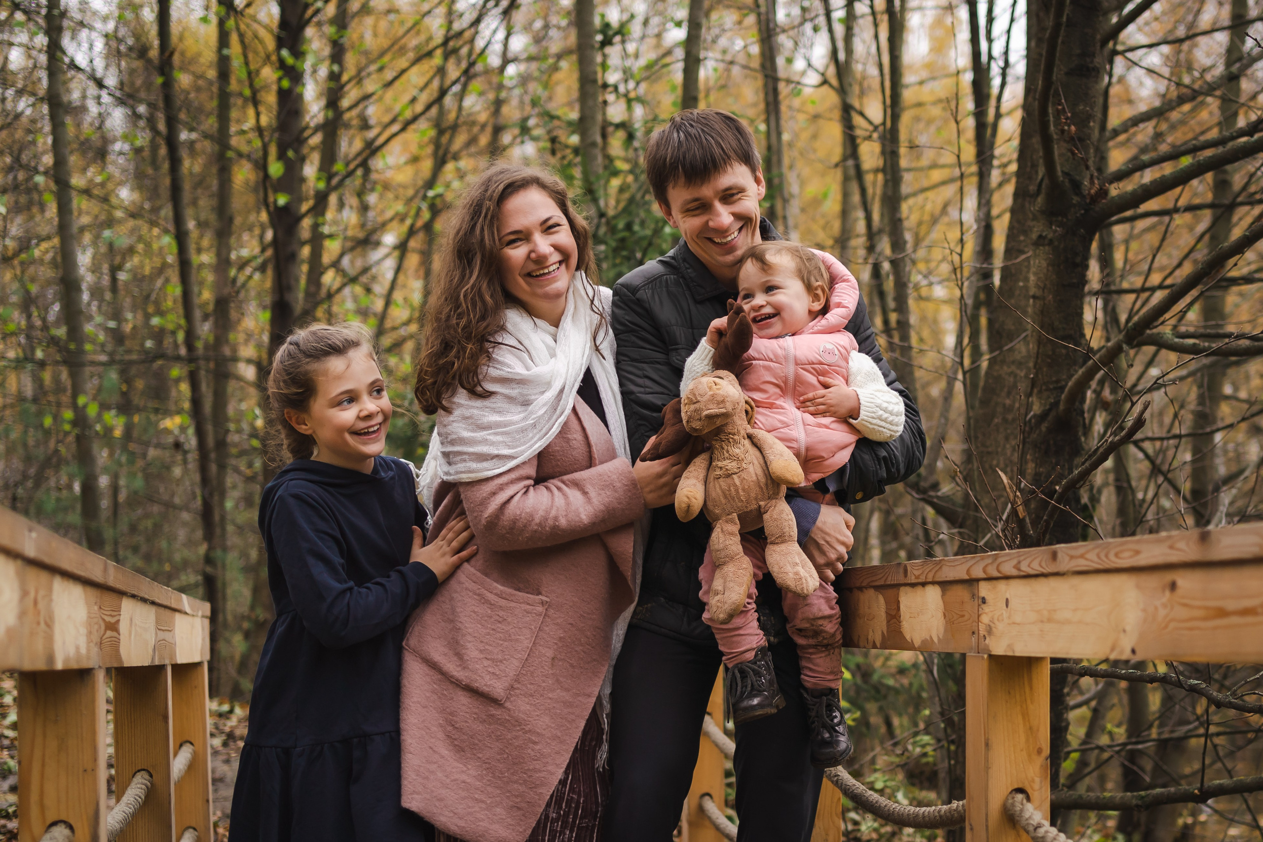 В Мещерском парке. Семейный фотограф Варвара Сорока в городе Москве