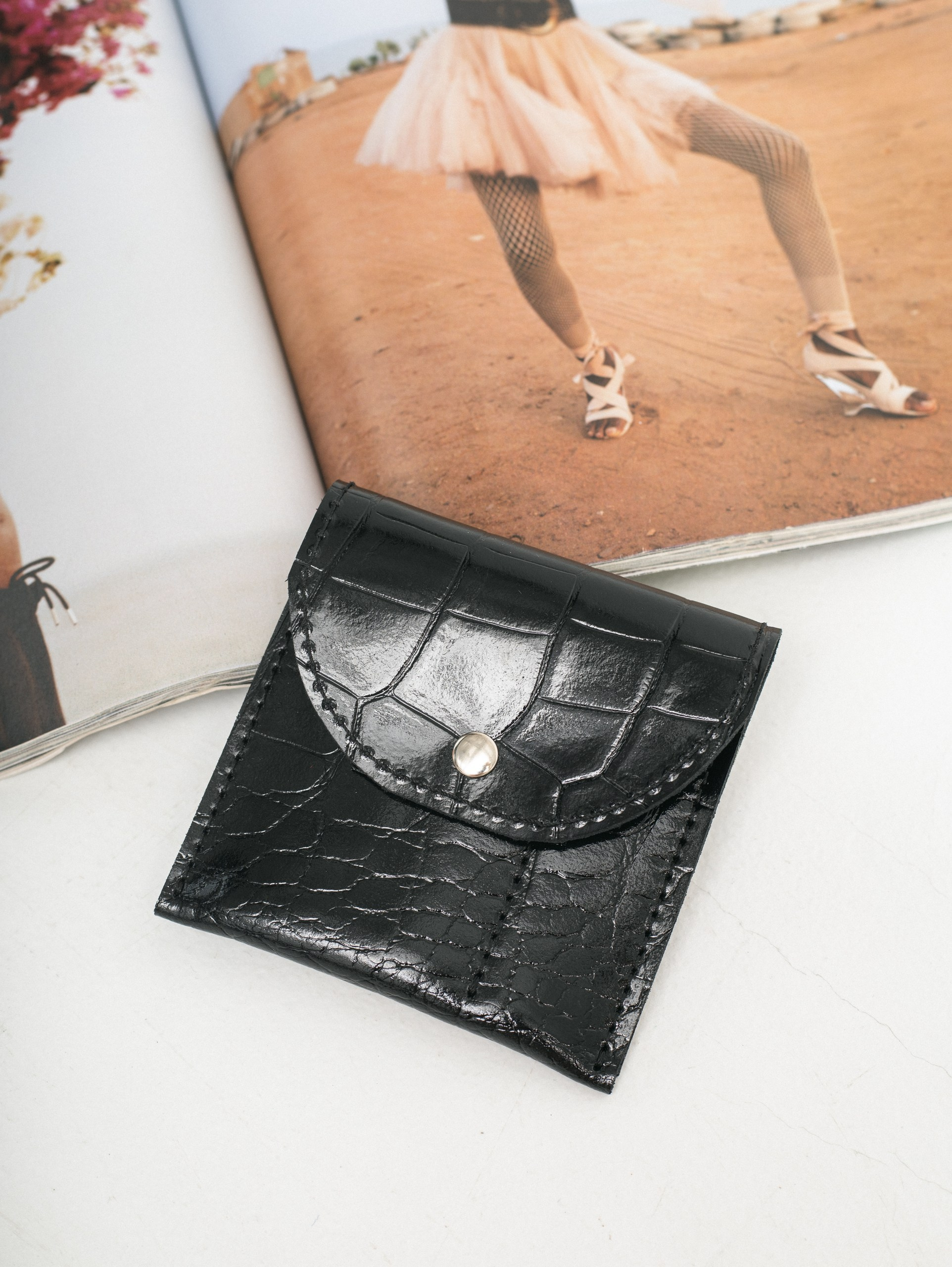 Модель О04. Бренд Alligatore Biaco — это изящные изделия из натуральной кожи