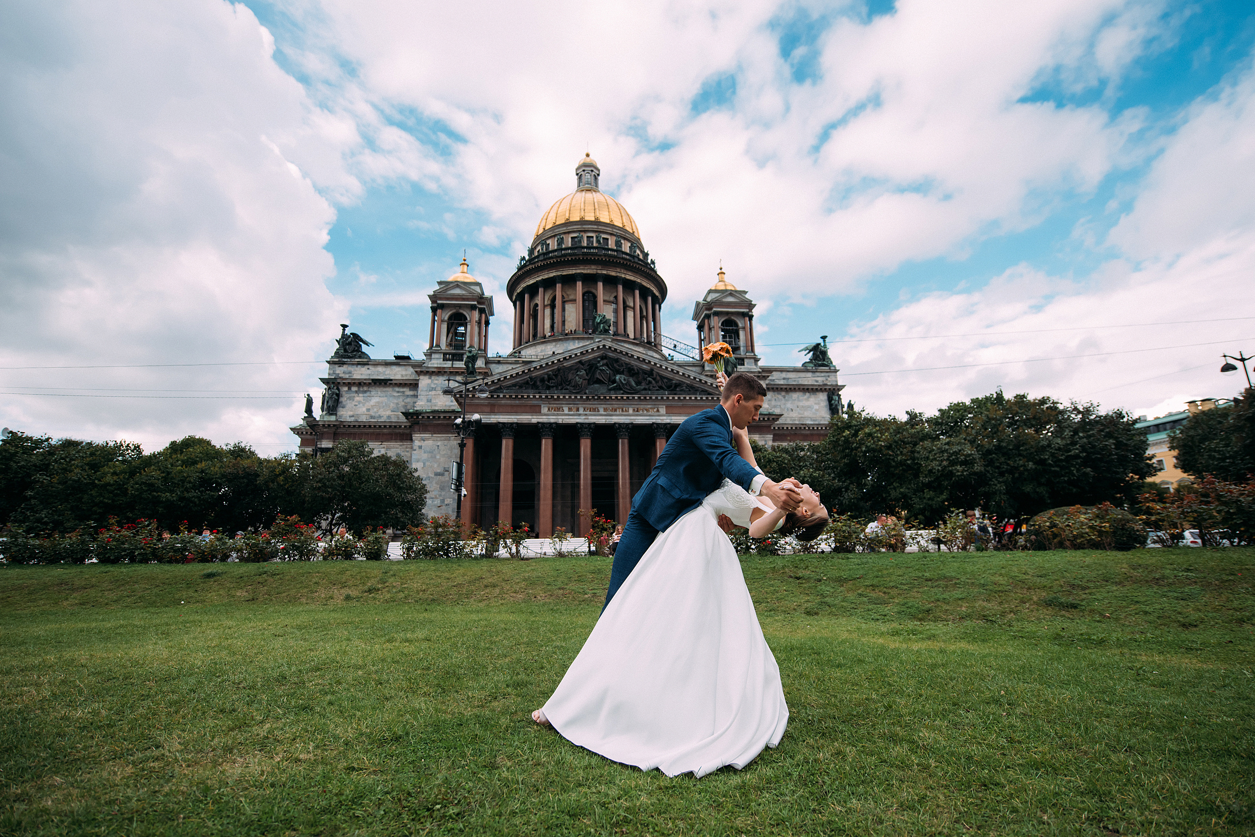 Свадебная фотосессия Леры и Паши. Свадебный фотограф в Санкт-Петербурге Афонин Андрей