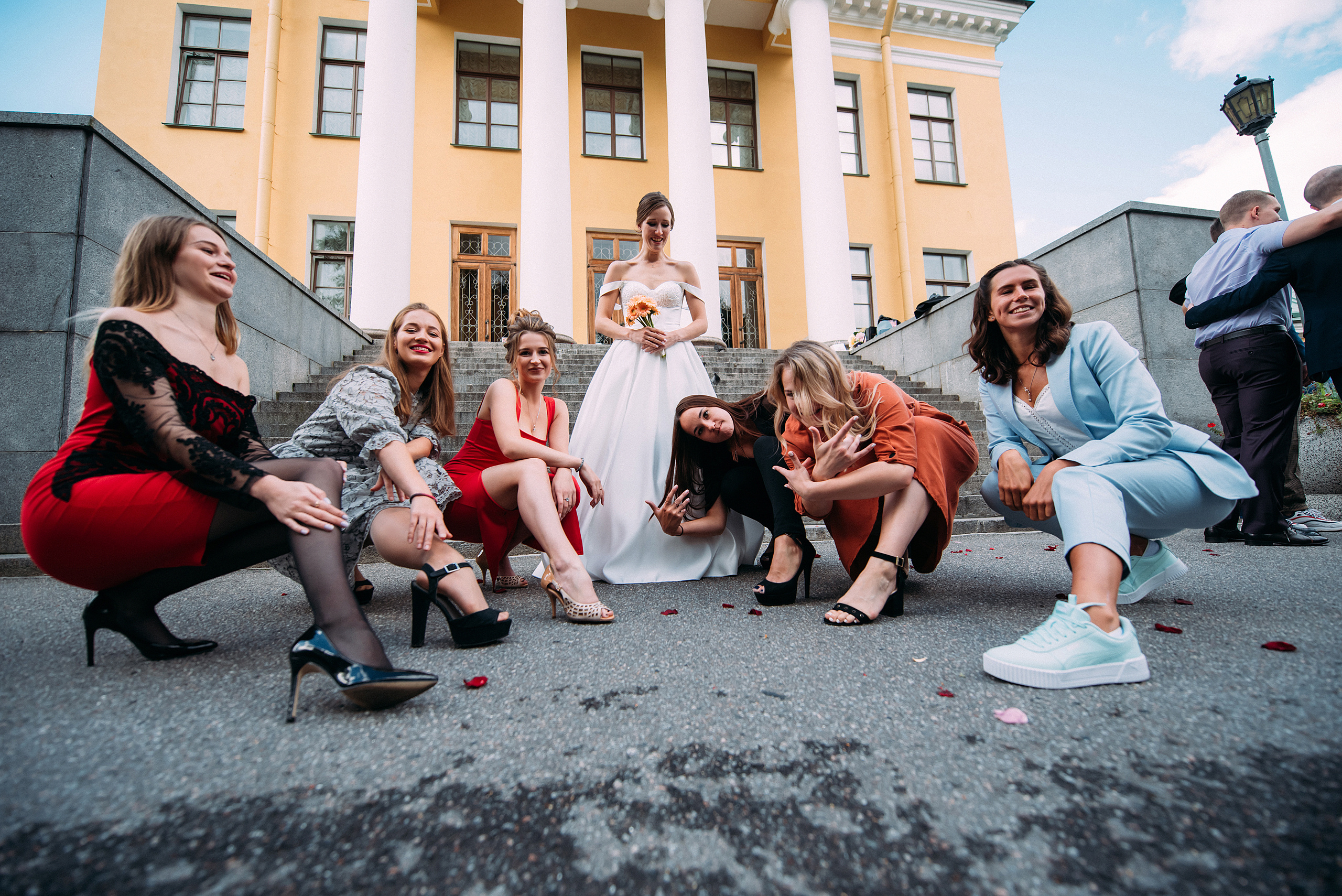 Свадебная фотосессия Леры и Паши. Свадебный фотограф в Санкт-Петербурге Афонин Андрей