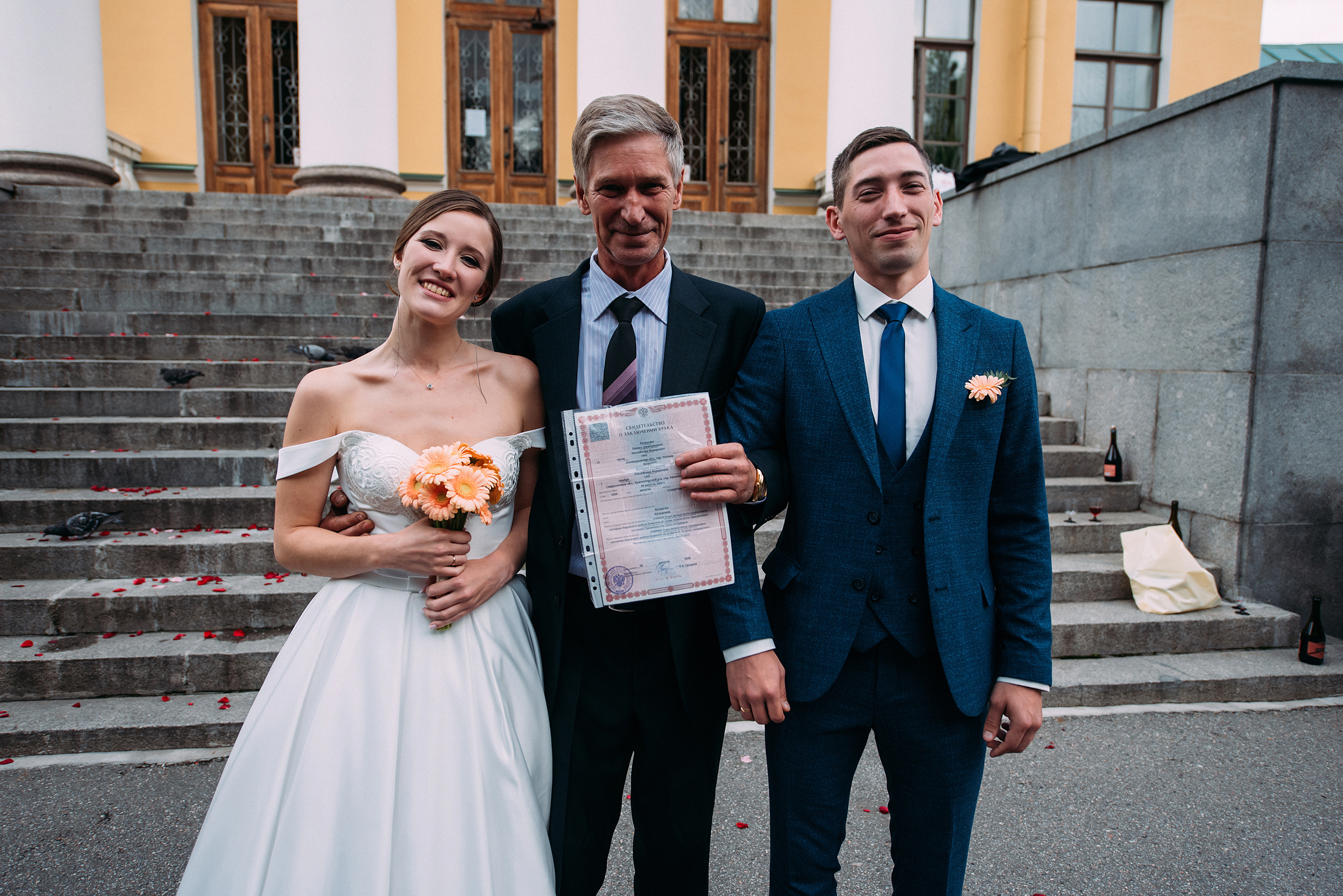 Свадебная фотосессия Леры и Паши. Свадебный фотограф в Санкт-Петербурге Афонин Андрей