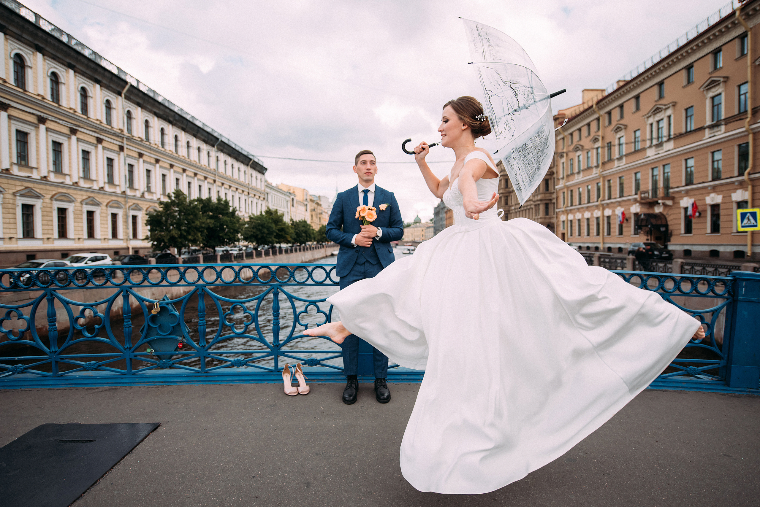 Свадебная фотосессия Леры и Паши. Свадебный фотограф в Санкт-Петербурге Афонин Андрей