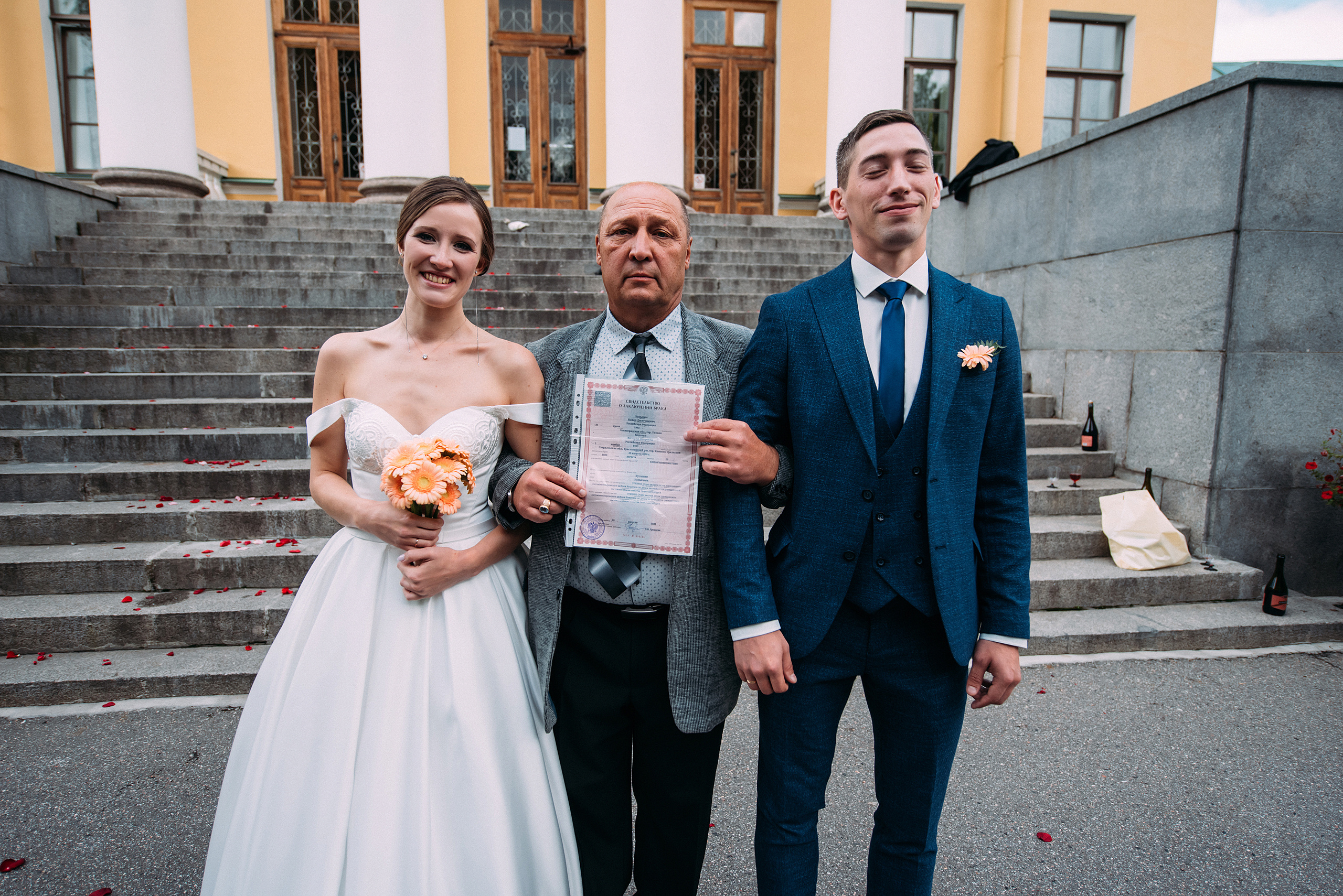 Свадебная фотосессия Леры и Паши. Свадебный фотограф в Санкт-Петербурге Афонин Андрей