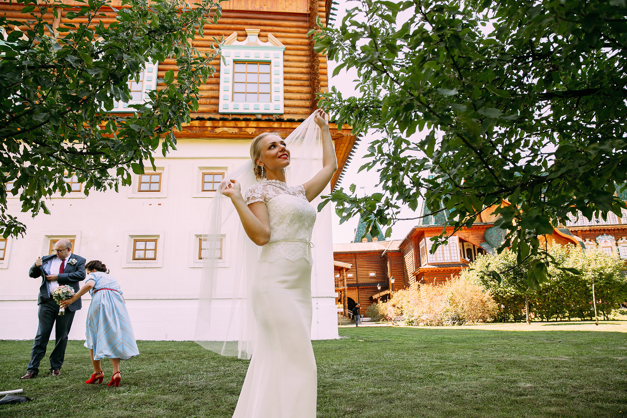 Фотограф Анна Руданова. Свадебный день Виктории и Сергея. Москва. Парк