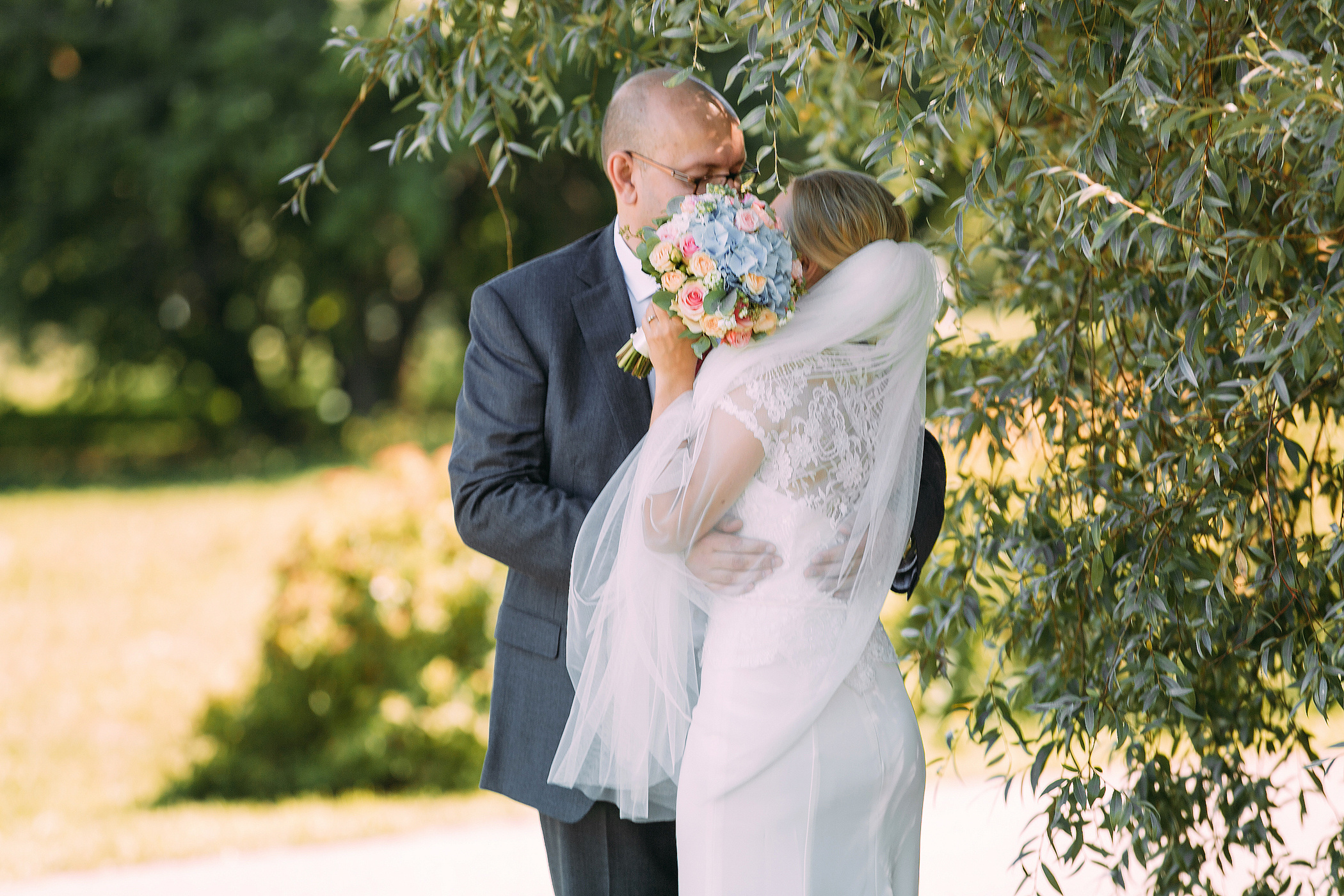 Фотограф Анна Руданова. Свадебный день Виктории и Сергея. Москва. Парк