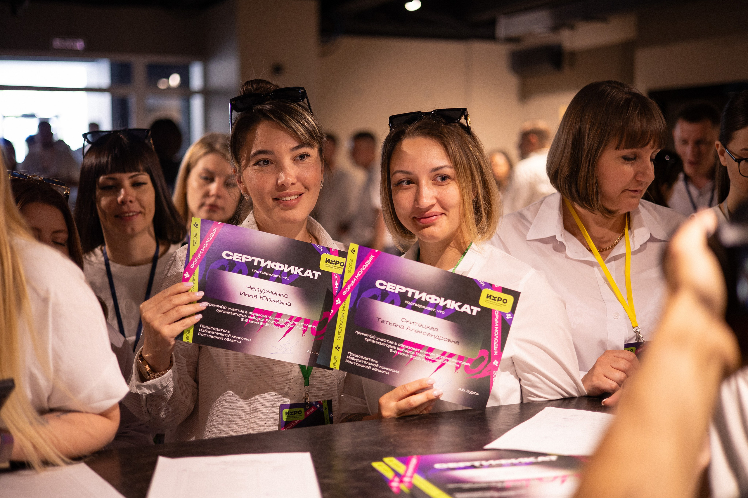 Форум молодых организаторов выборов Ростовской области. Анна Рышкевич