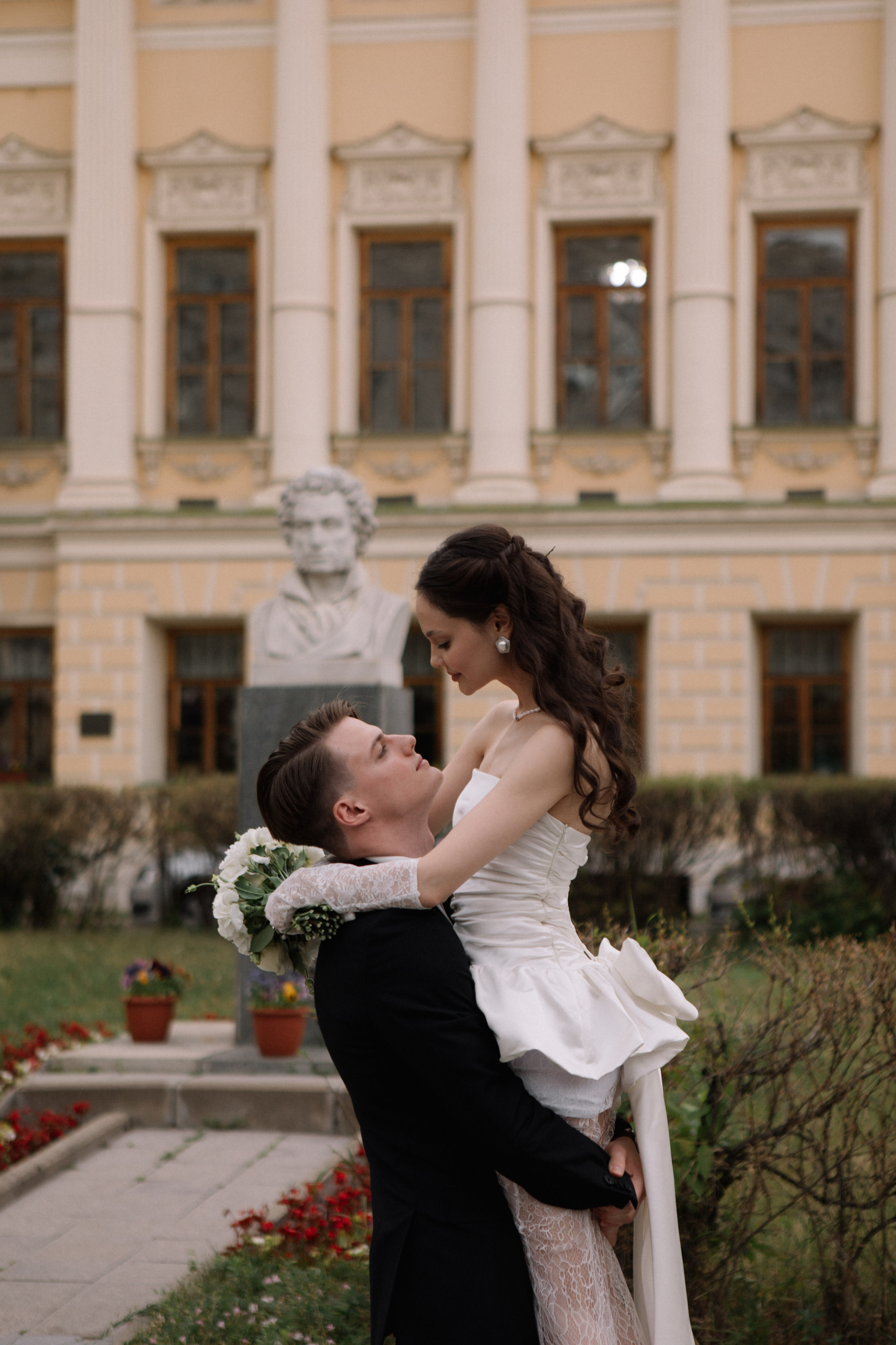 Библиотека Им. Пушкина. Свадебный и портретный фотограф в Москве Анастасия Масюк