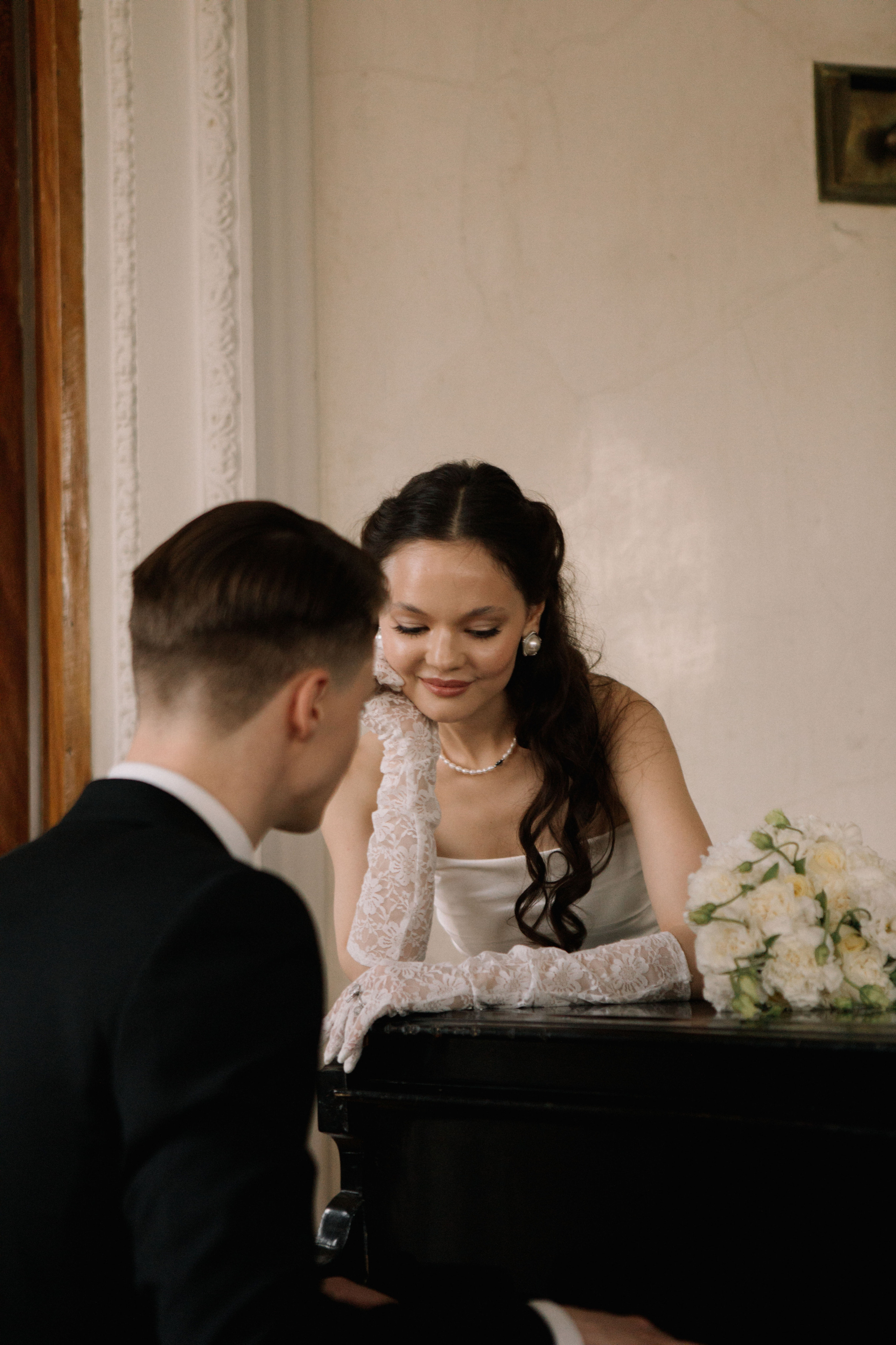 Библиотека Им. Пушкина. Свадебный и портретный фотограф в Москве Анастасия Масюк