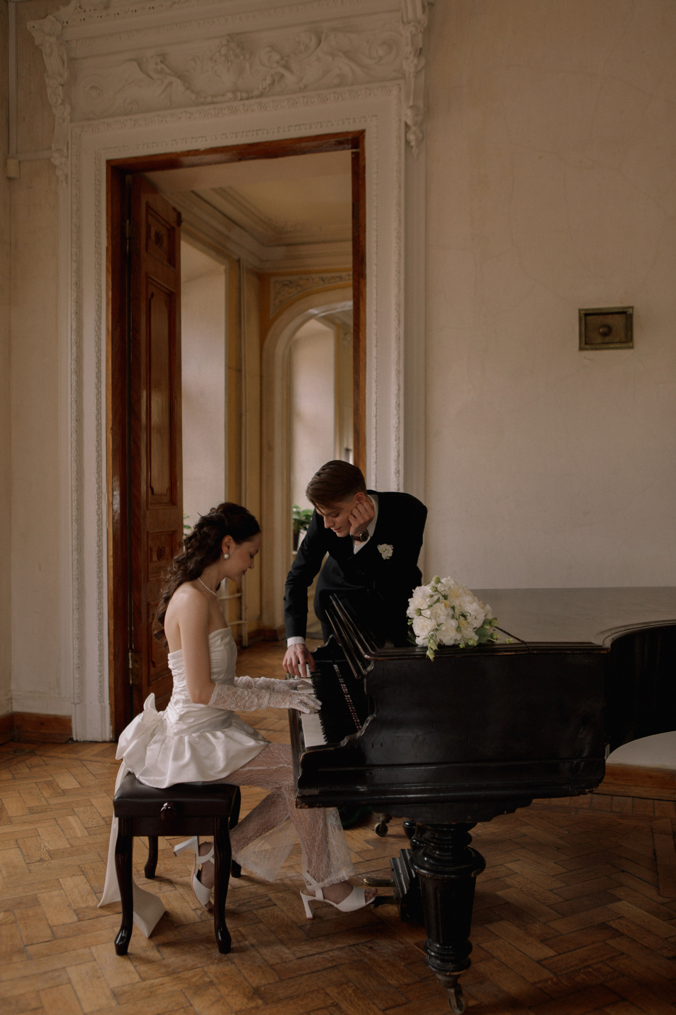 Библиотека Им. Пушкина. Свадебный и портретный фотограф в Москве Анастасия Масюк