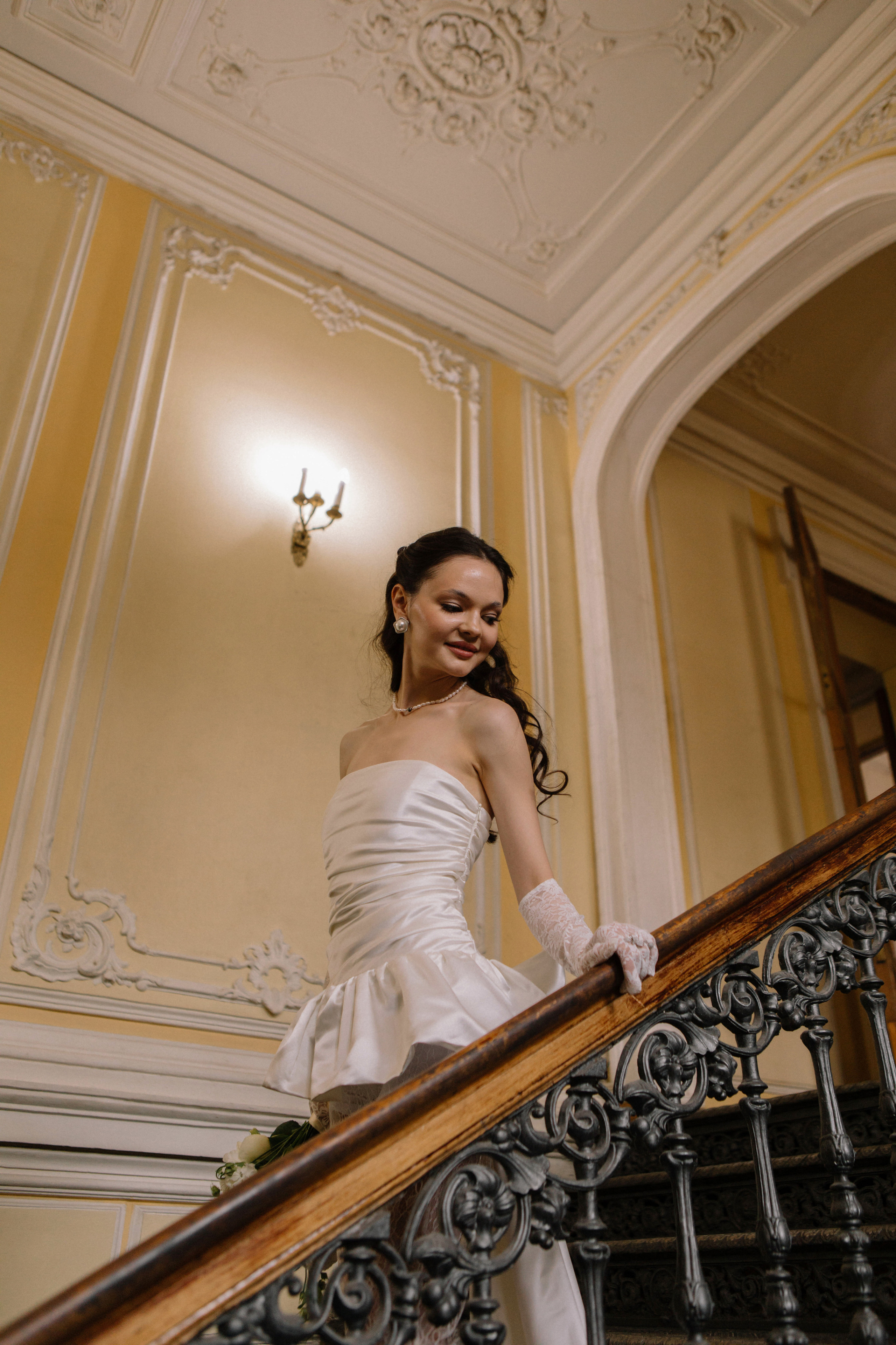 Библиотека Им. Пушкина. Свадебный и портретный фотограф в Москве Анастасия Масюк