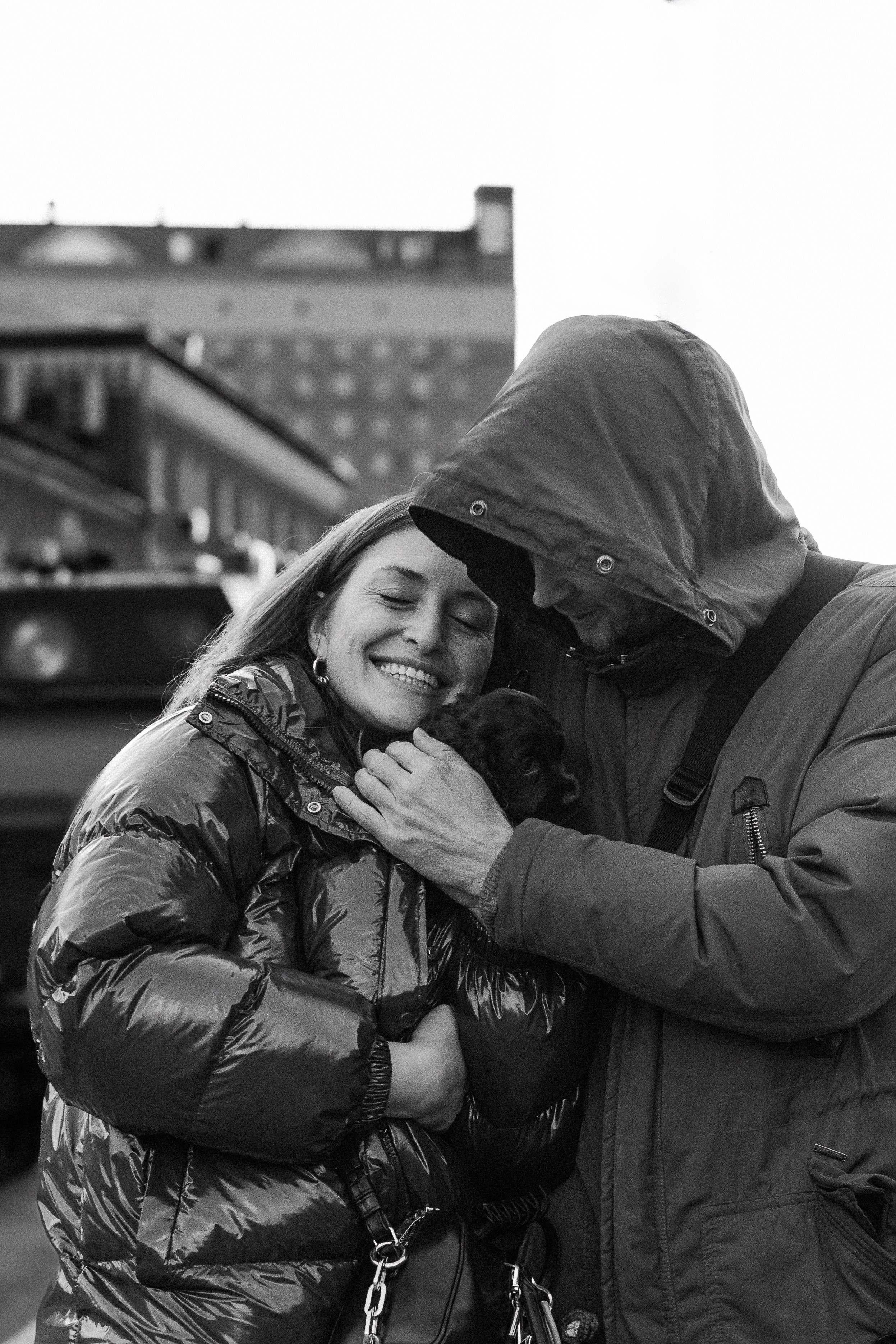 Mary & Busya’s first meeting. Natalia Finch Photography — Family, Kids & Pet Photographer in Chicago, IL