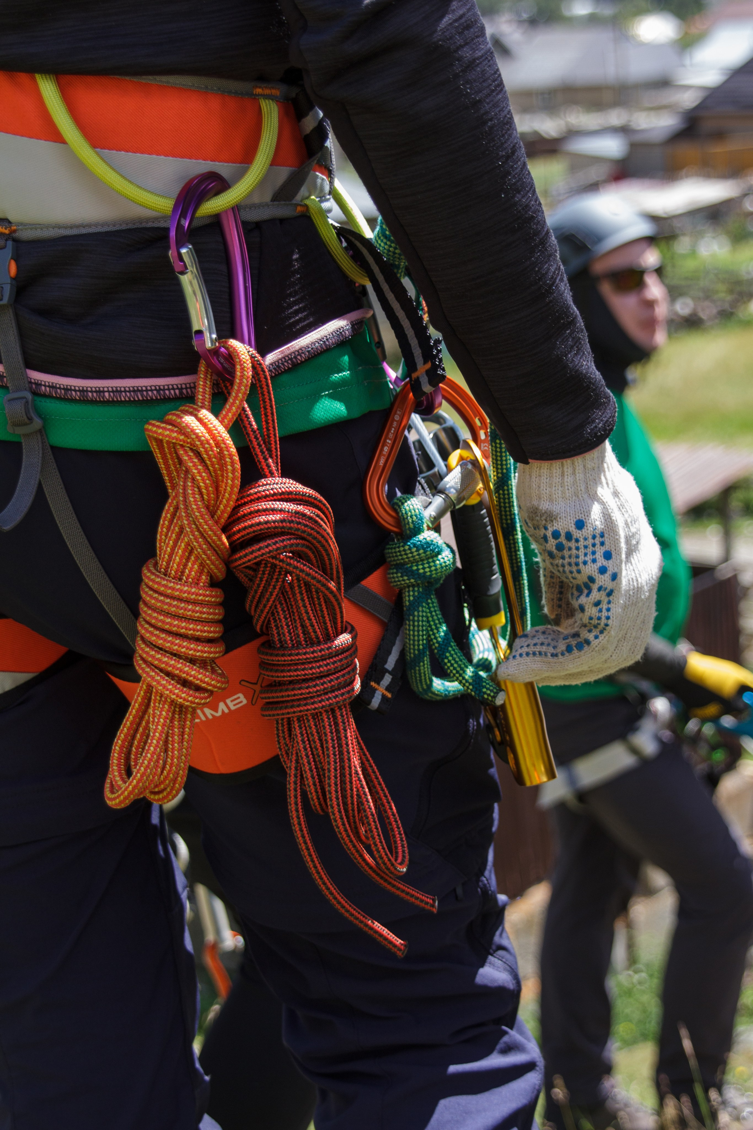 Тренировка на скалах в альплагере (Пример съемки). Фотограф Котий Даниил