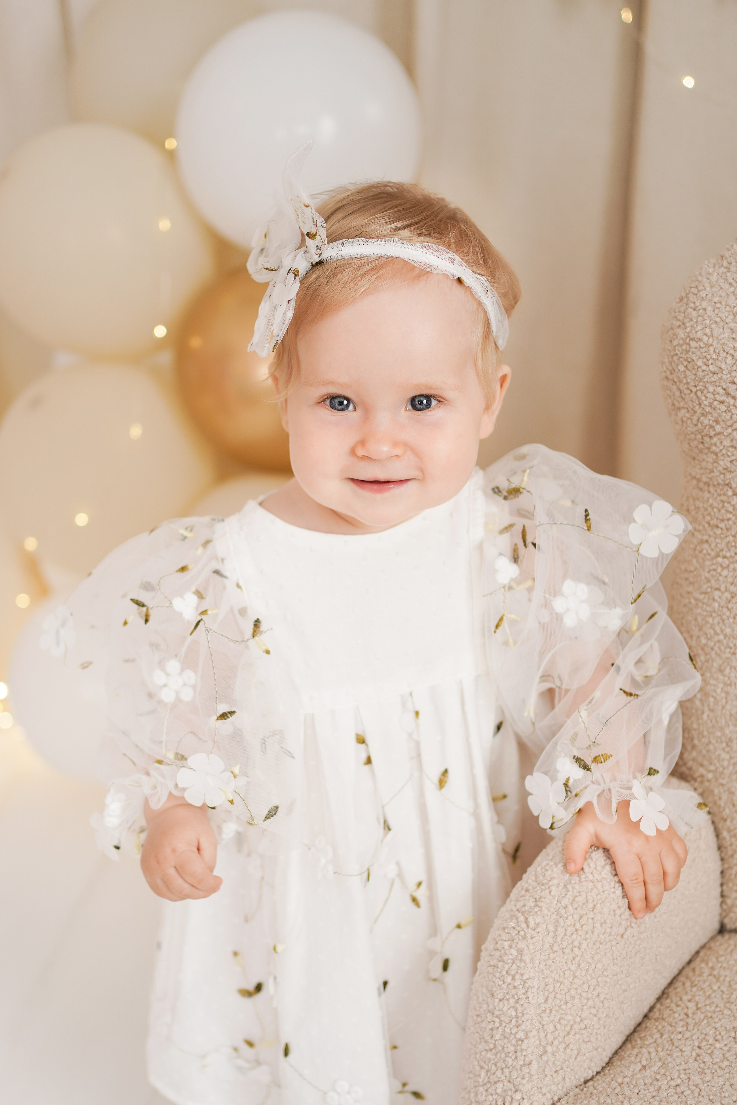 Детская фотосессия Первый годик Полины. Детский фотограф и фотограф новорожденных в Калининград Оксана Иваний