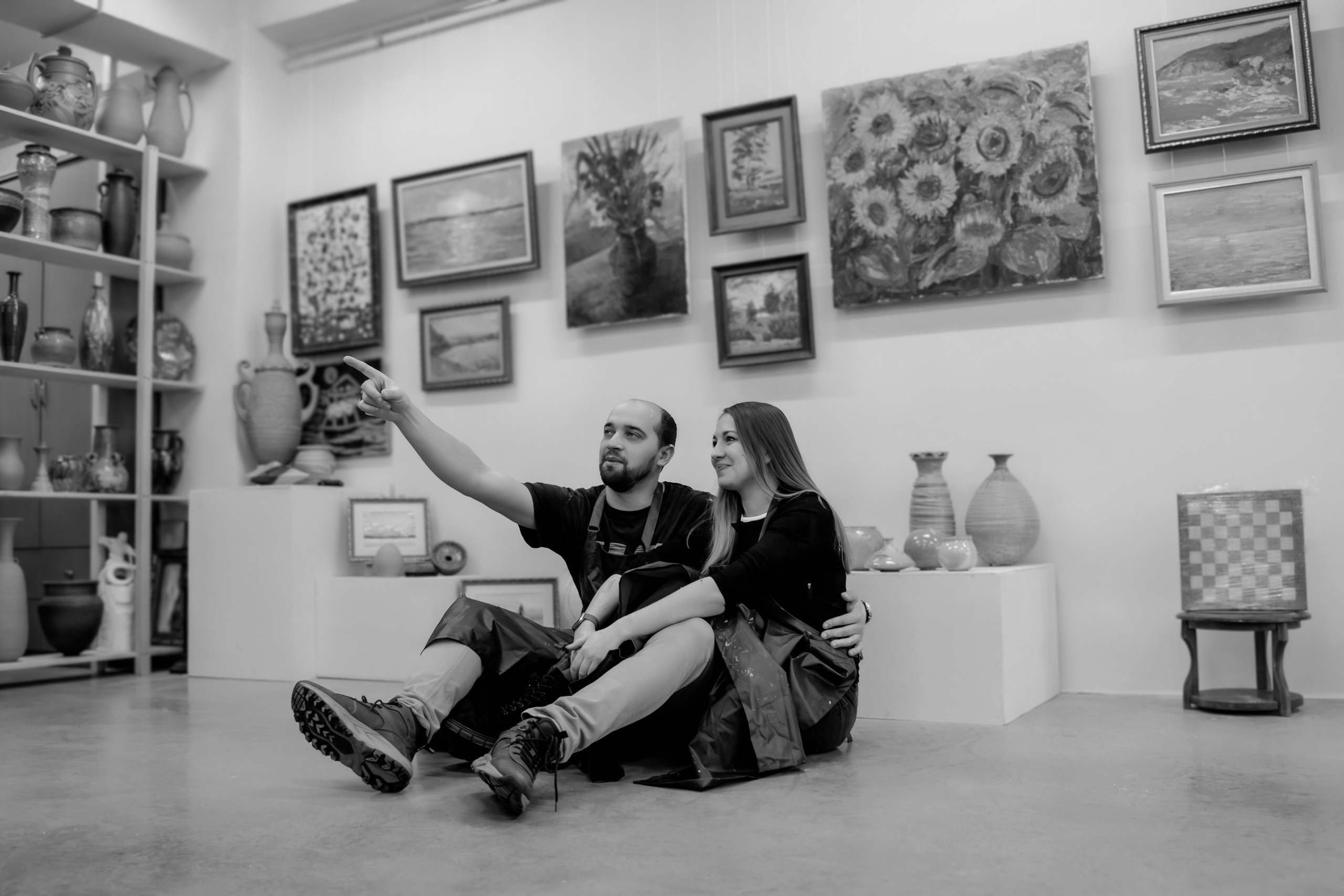 В гончарной. Фотограф Хабаровск