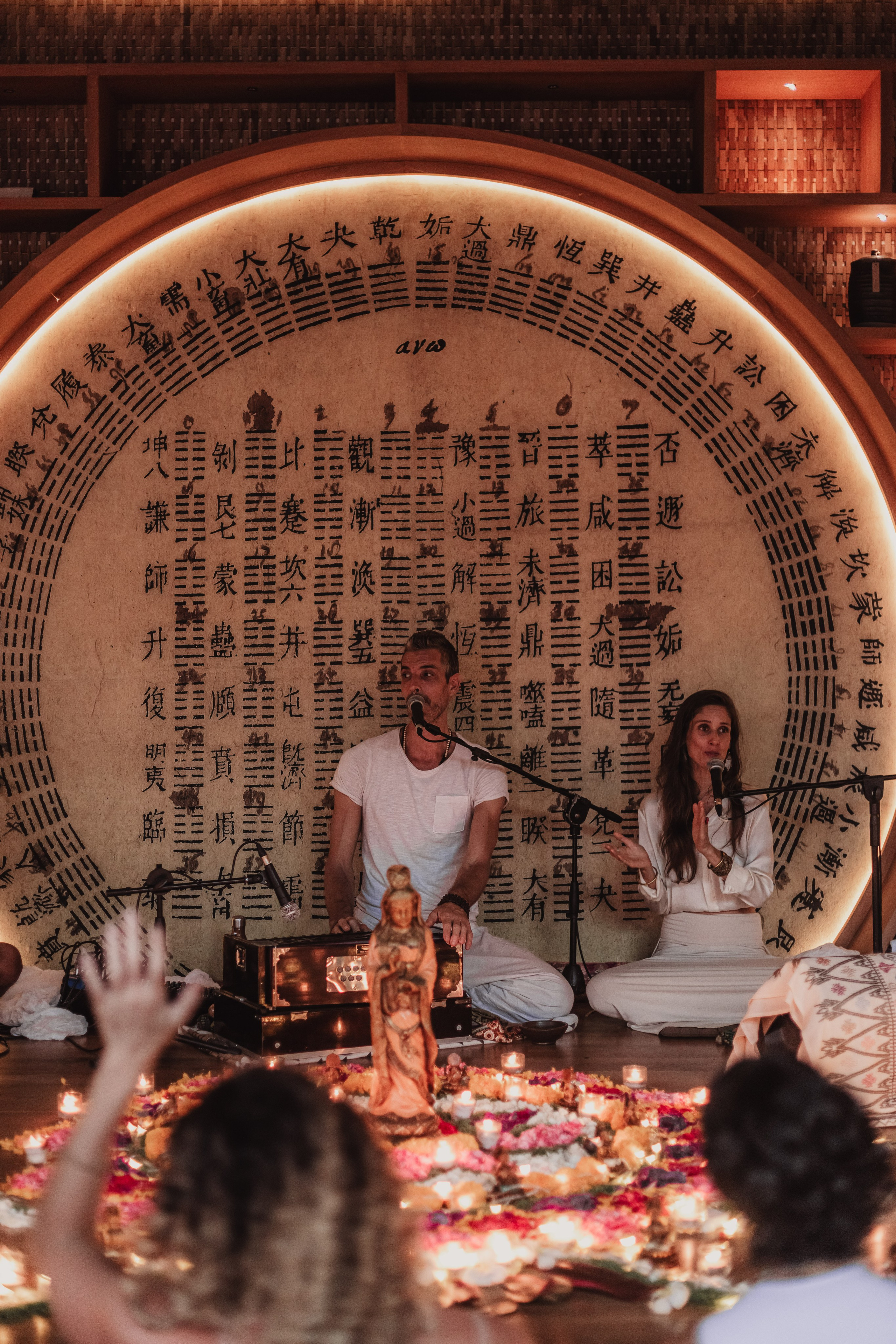 Navaratri w Bhakti Bliss at Dragon tea temple. Мариам Багдасарян