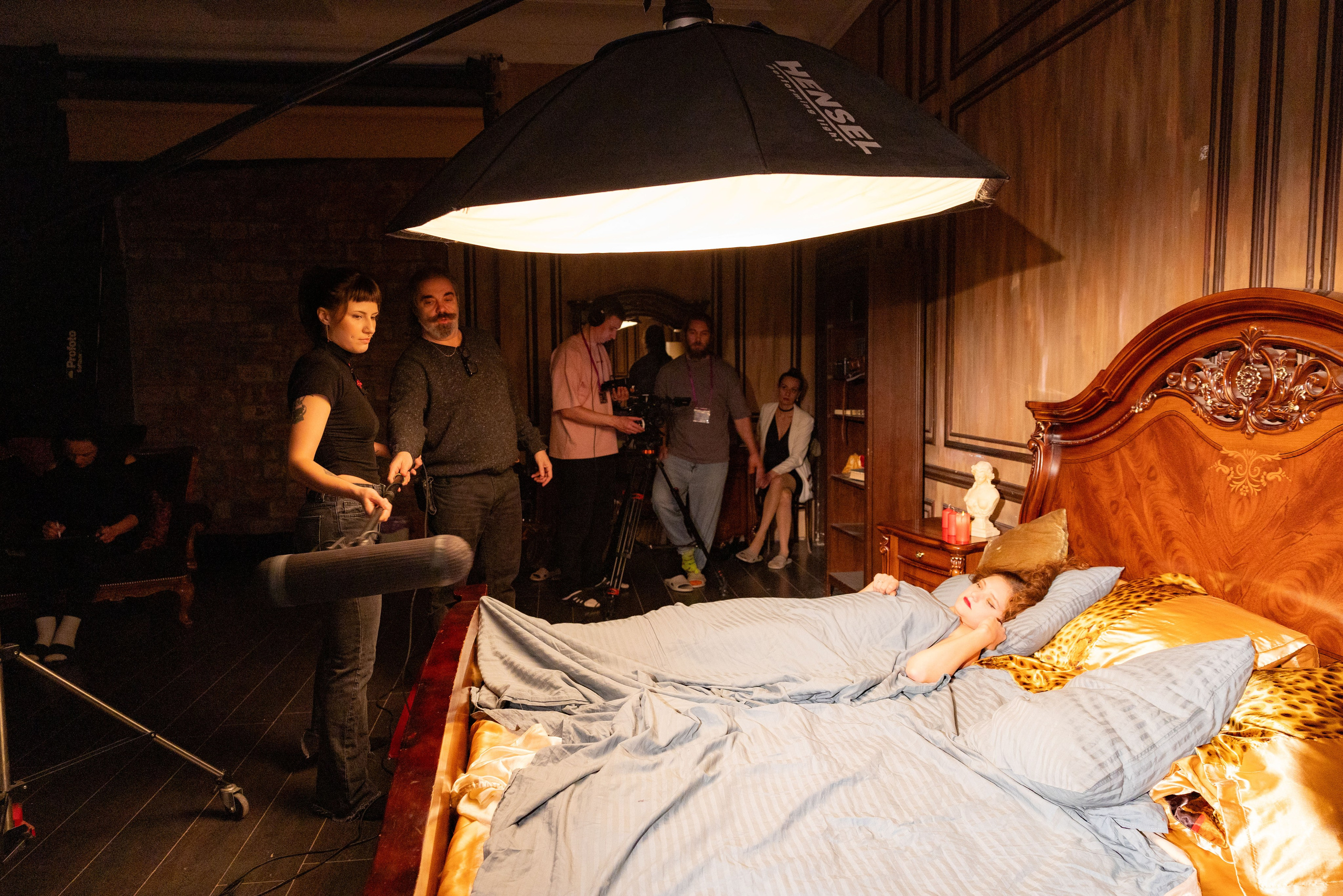 Киносъемки «Спящие красавицы». Фотограф/видеограф в Санкт-Петербурге Динара Гольдина