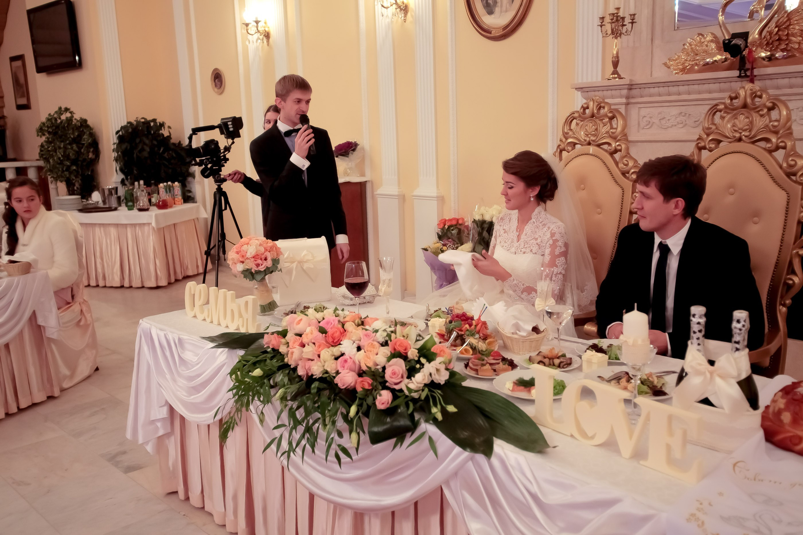 Банкет/Banquet. Максим Матвийченко и Виктория Басова профессионалы своего дела