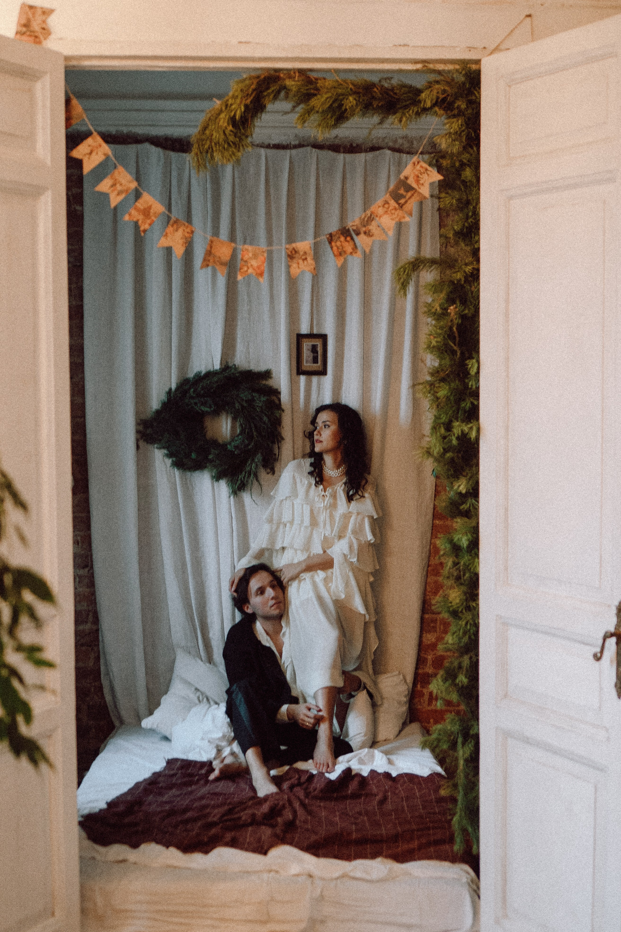 УТРО ЖЕНИХА И НЕВЕСТЫ В ФОТОСТУДИИ И ОСНОВНАЯ ФОТОСЕСИСИЯ ЗИМОЙ. Профессиональный фотограф, Санкт-Петербург — Виктория Богомолова