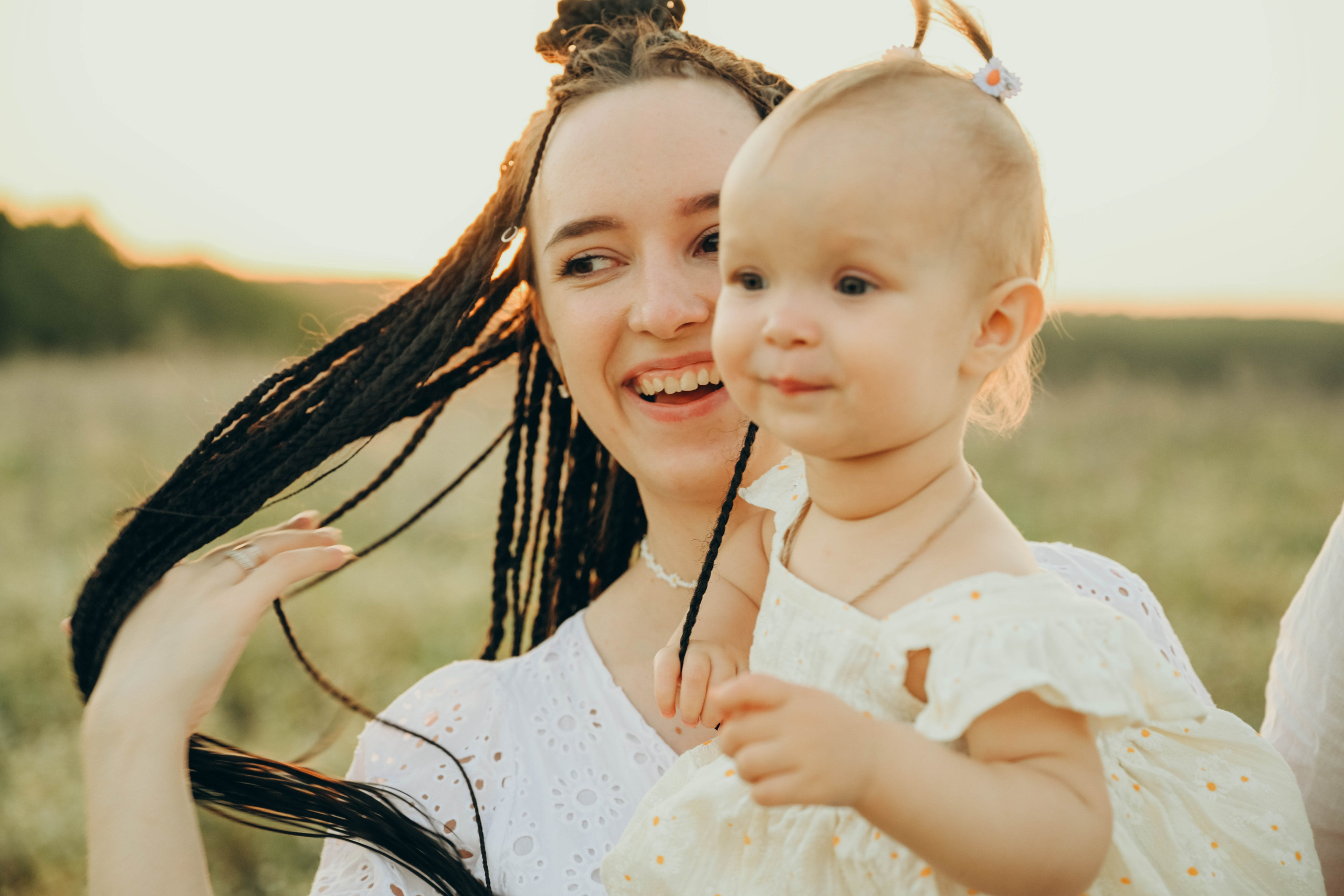 Ромашковое поле. Семейный фотограф в Москве Люберцах Ирина Вронская