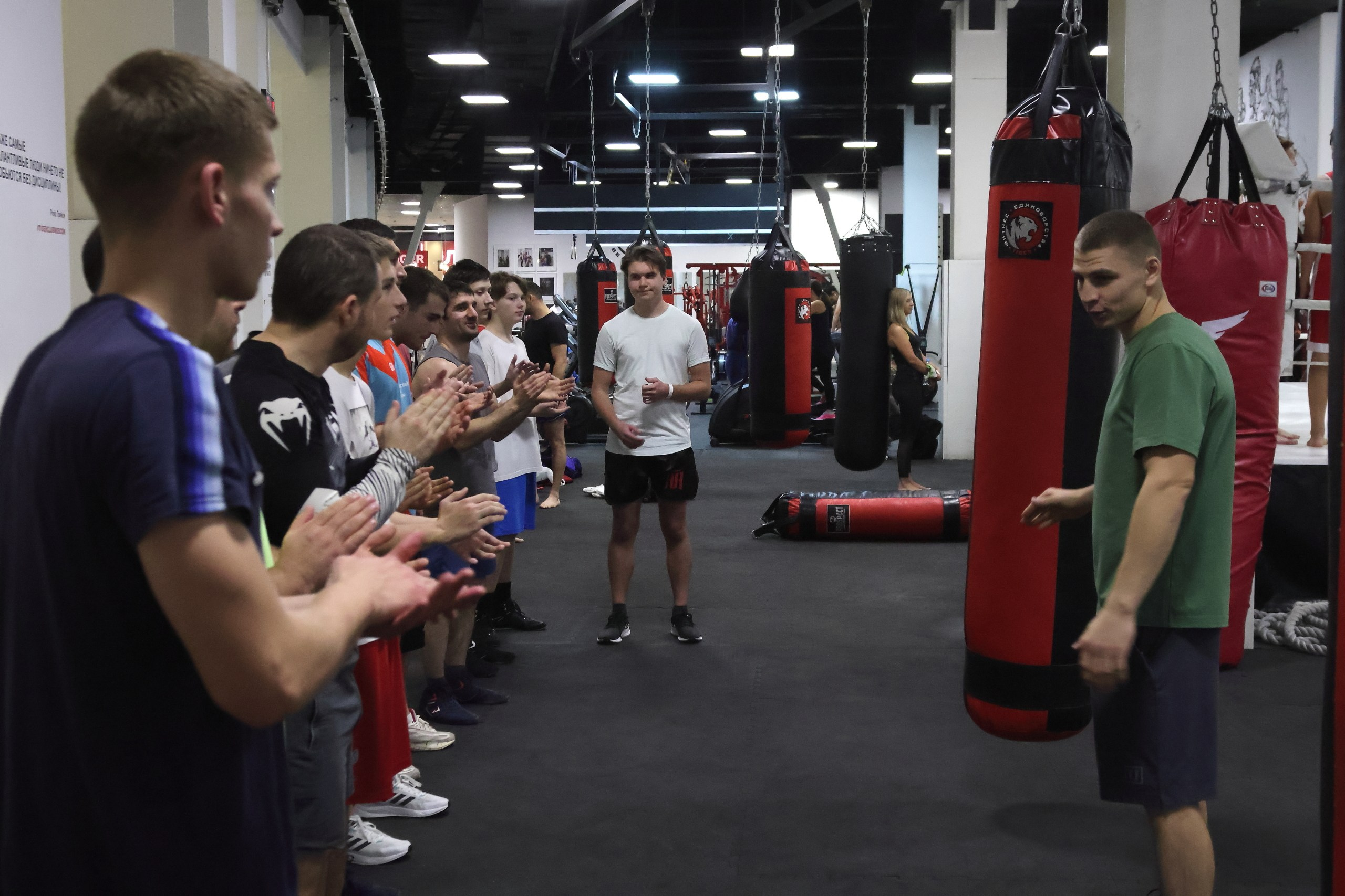 Тренировка по боксу в клубе Tiger. Спортивный и репортажный фотограф Ермакова Светлана