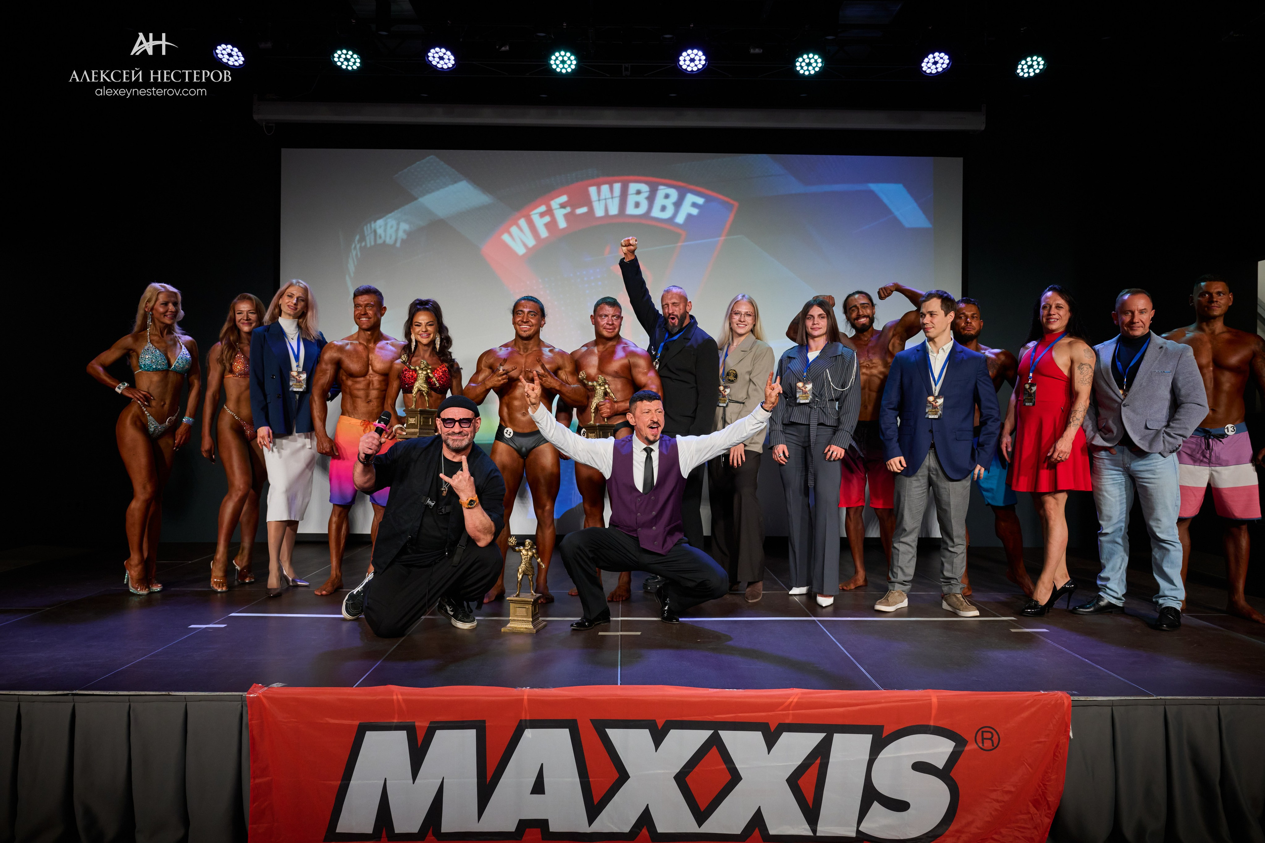 Фото с турнира «Прометей 2, WFF-WBBF Russia» 26 октября 2025. Спортивный фитнес фотограф Алексей Нестеров