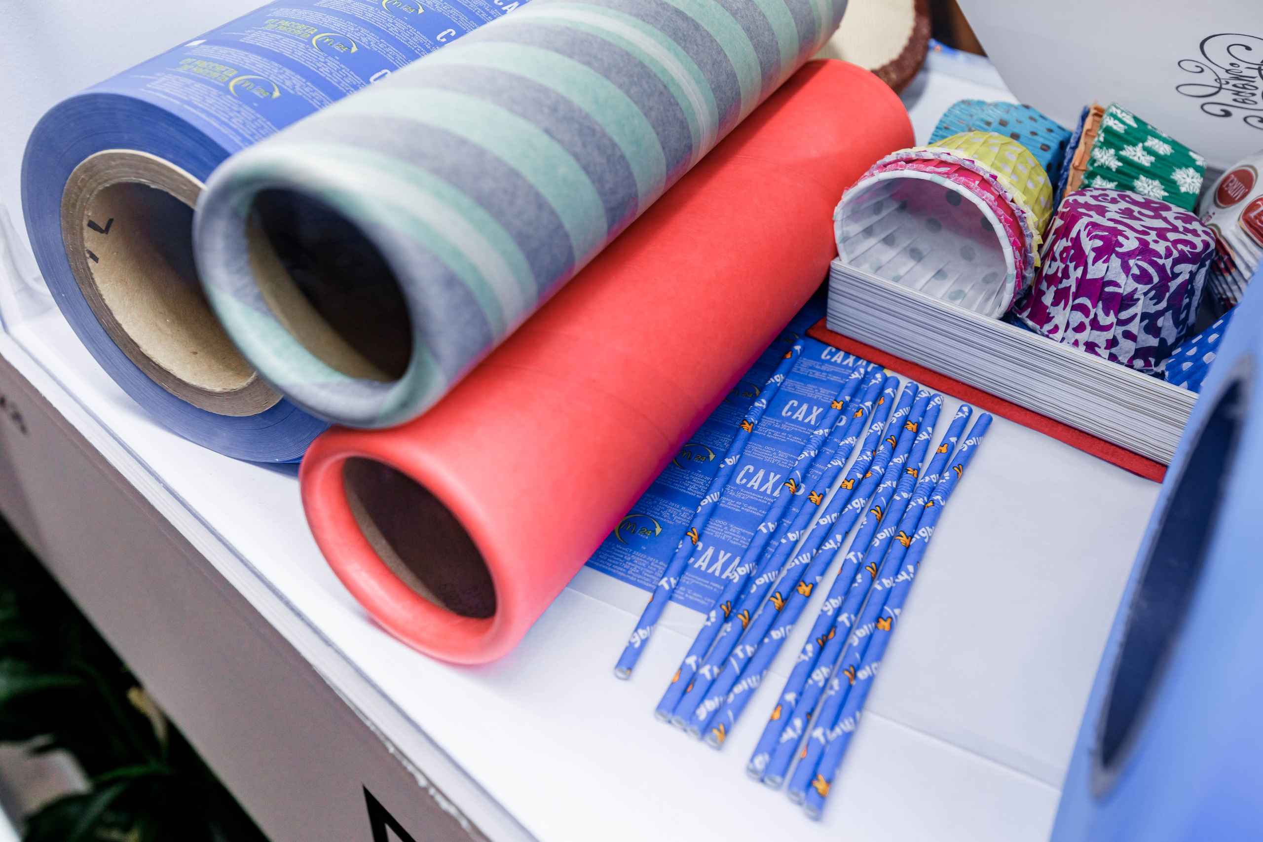 PulpFor, Работа стенда ОБФ (Объединенные бумажные фабрики). Репортажный фотограф в Москве Сергей Мирошников