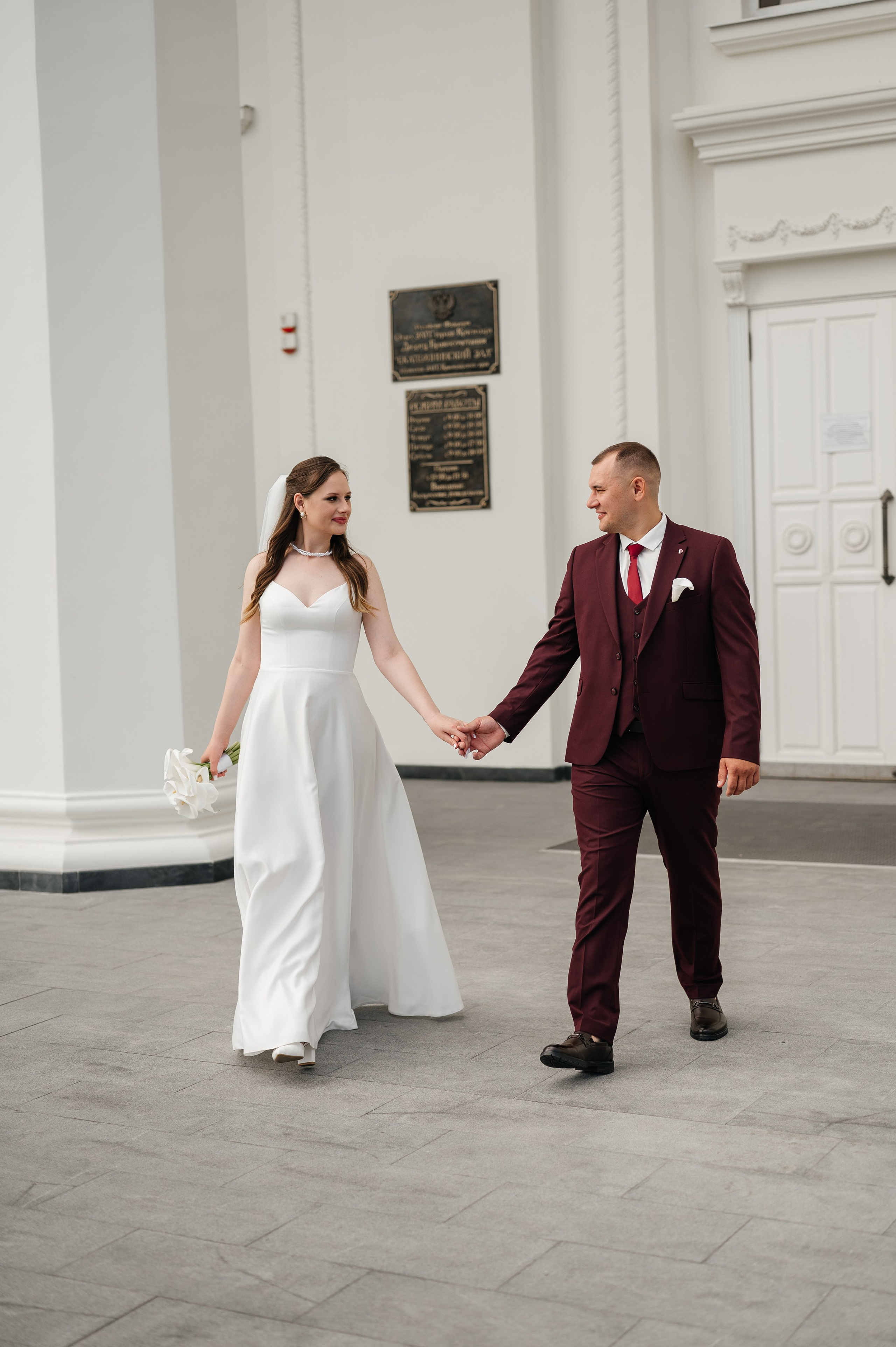 Загс (студия и прогулка). Свадебный и семейный фотограф в Краснодаре Алина Мельник