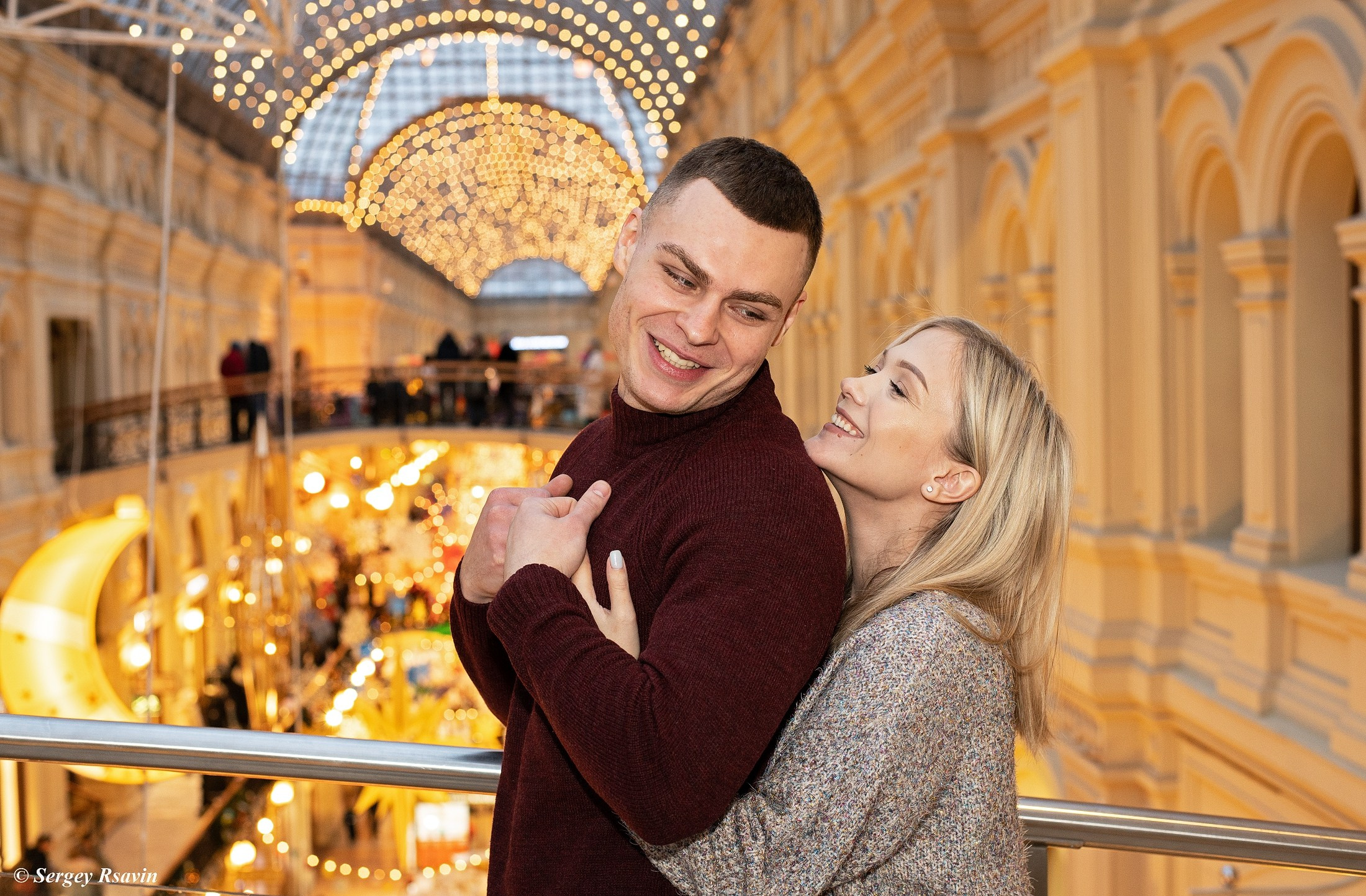 Новогодняя прогулка. Фотограф в Москве Сергей Рсавин